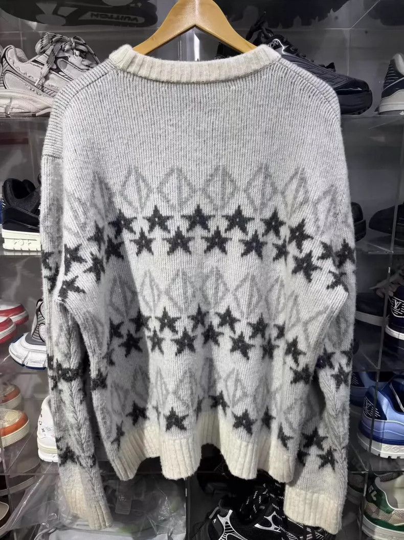 Dior New Dior Star Pattern Sweater XL Size-2506 Size US XL / EU 56 / 4 - 4 Thumbnail