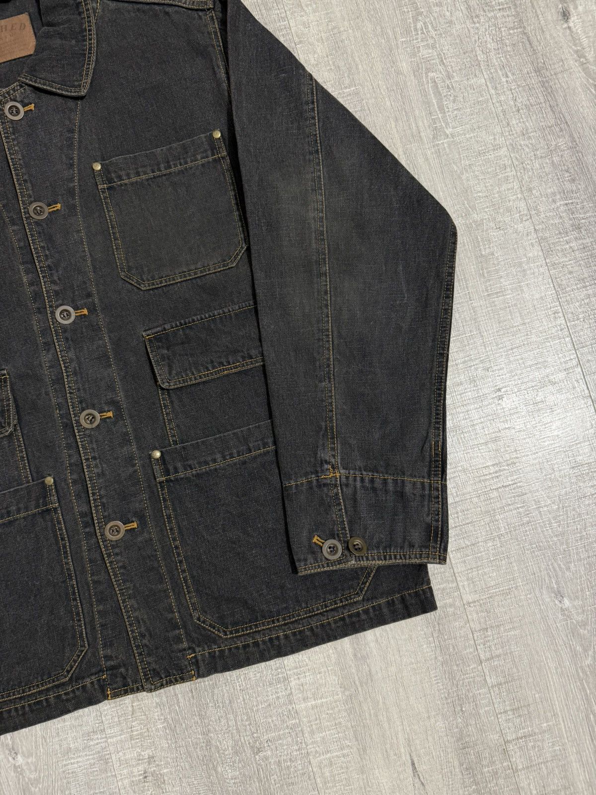 Issey Miyake Issey miyake chore denim washed jacket Size US L / EU 52-54 / 3 - 3 Thumbnail