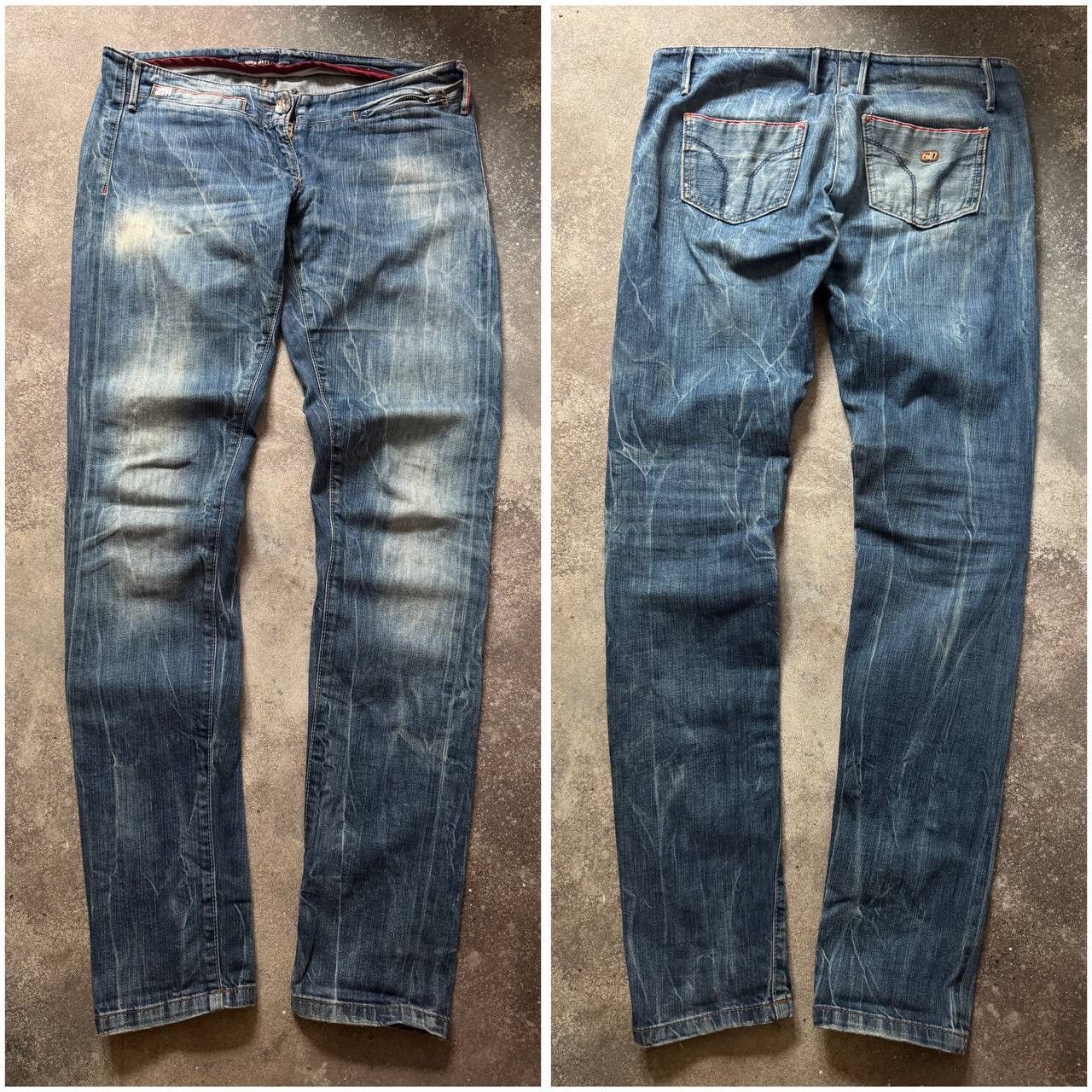 Japanese Brand × Miss Sixty × Vintage Miss Sixty Vintage Amazing Washed Low Rise Y2K Jeans 00’s Size 30" / US 8 / IT 44 - 10 Thumbnail