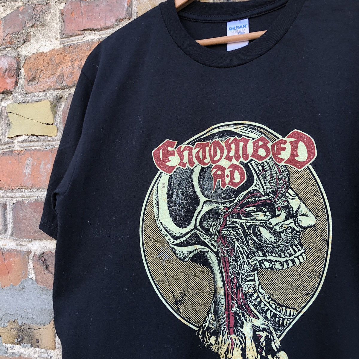 Band Tees Entombed A.D Dead Dawn 2016 Tour Rock Signatures Rare Band L Size US L / EU 52-54 / 3 - 3 Thumbnail