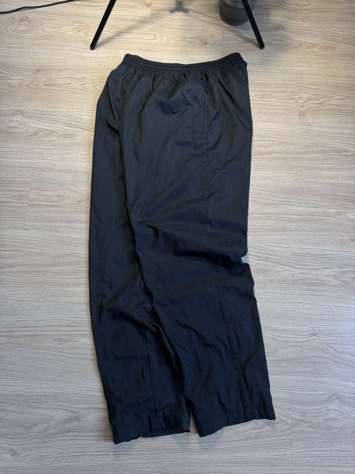 Nike 00s Nike Vintage Usa Black Baggy Rap Oversized y2k Pants Size US 36 / EU 52 - 2 Thumbnail