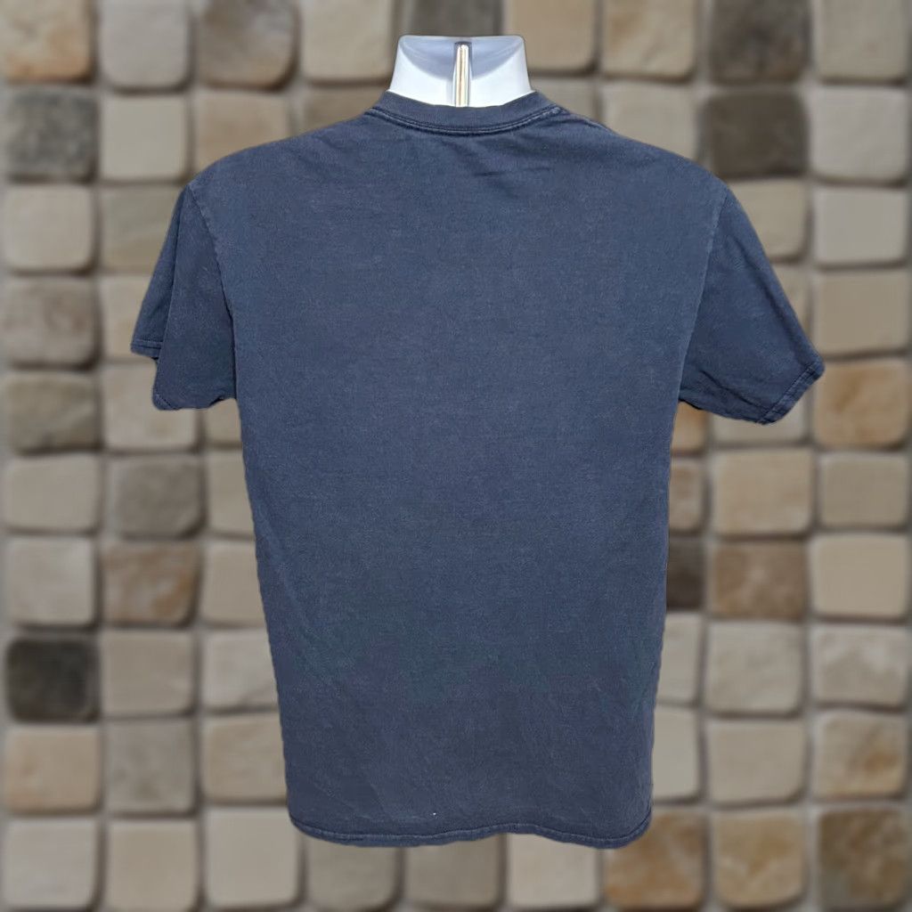 Vintage Thiel College Volleyball Shirt Men Medium Navy Blue Short Sleeve Crew Neck Logo Graphic Print College Sports 2010s Mens Size US M / EU 48-50 / 2 - 1 Thumbnail