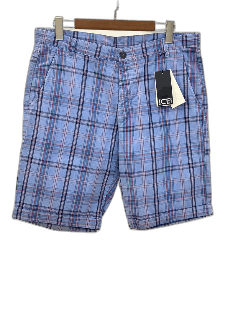 Iceberg ICEBERG men's casual plaid shorts Size US 44 / EU 60 - 1 Thumbnail