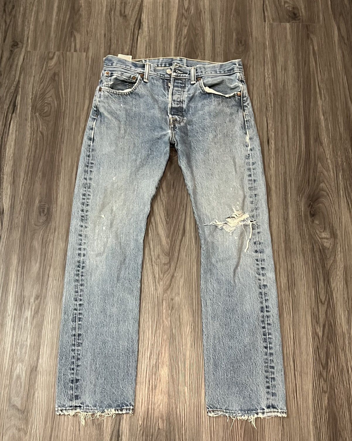 Levi's Vintage Distressed Levi’s Jeans Size US 31 - 1 Thumbnail