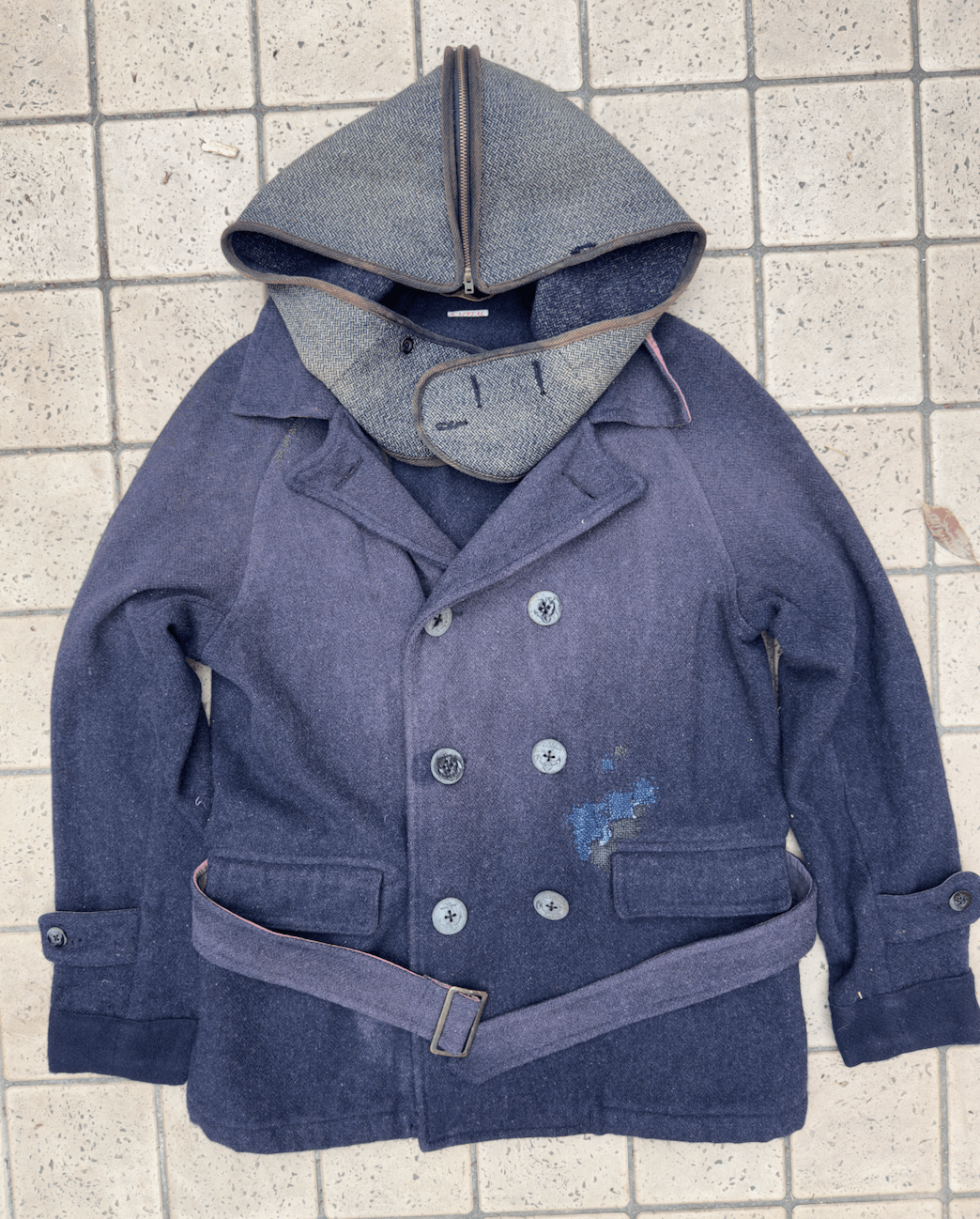 Kapital Wool Coat Boro Style Size US XL / EU 56 / 4 - 1 Thumbnail