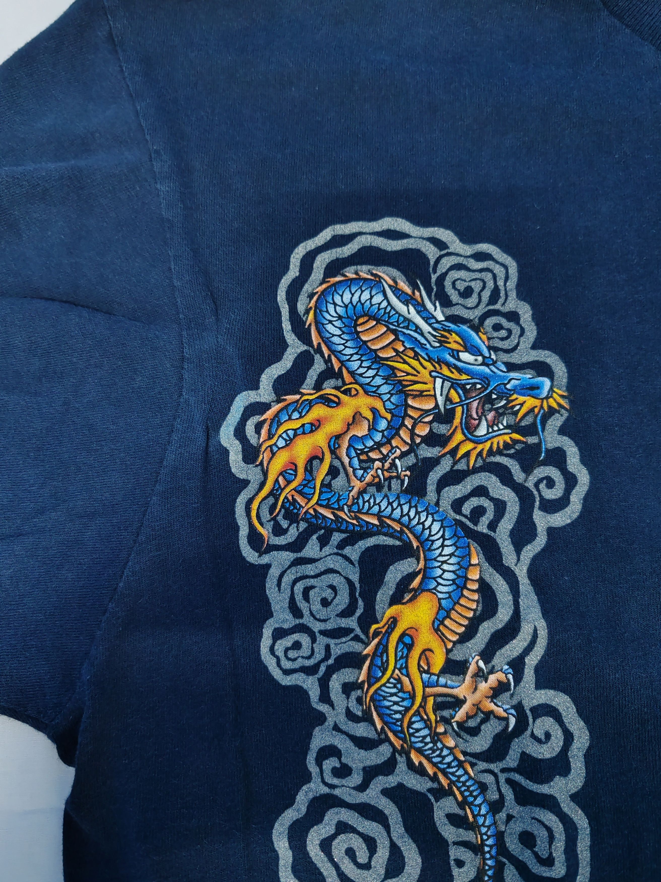 JNCO Vintage Extreme Limit Dragon Long Sleeve Tee Jnco Skateboard Size US XL / EU 56 / 4 - 3 Thumbnail