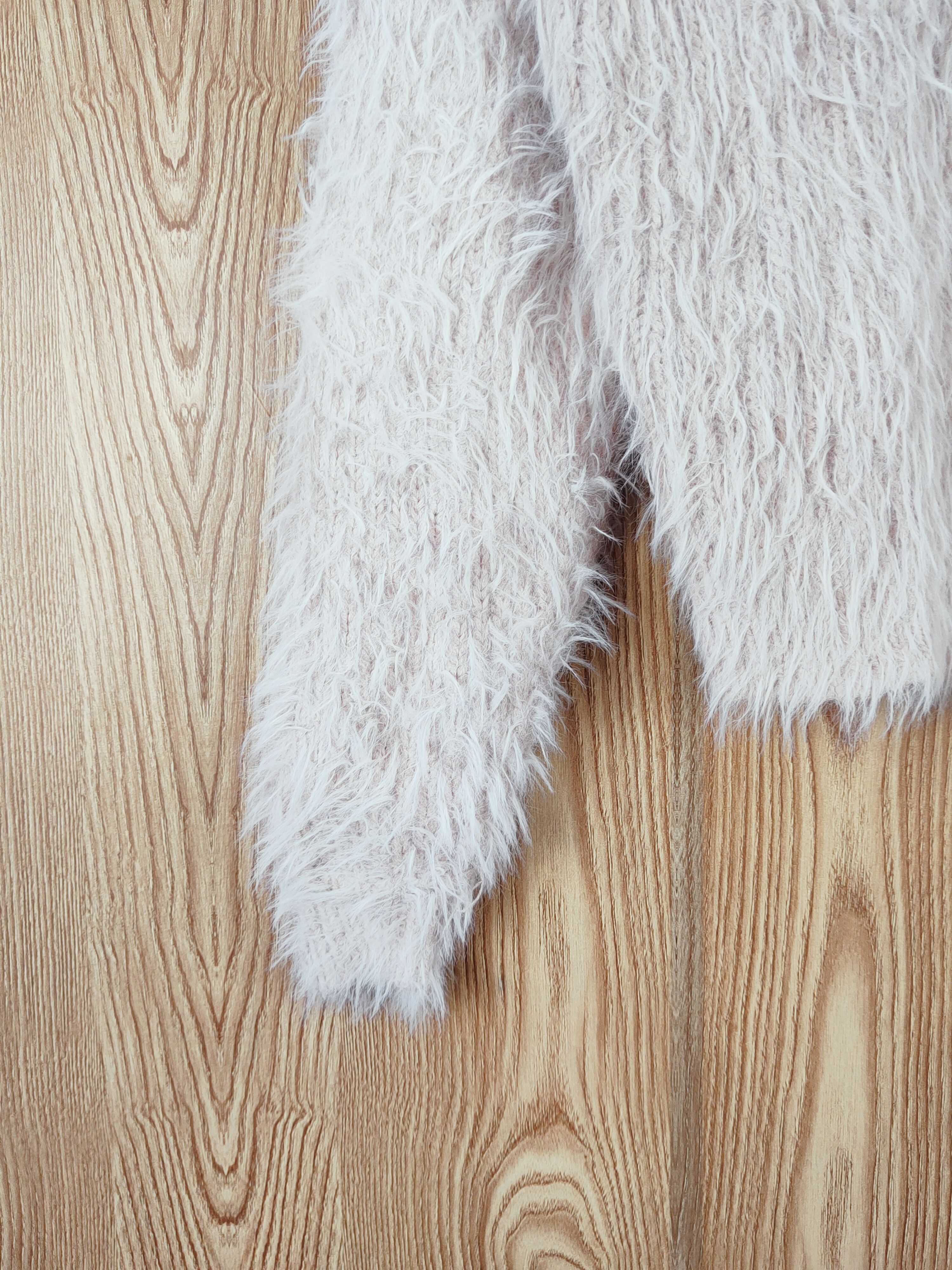 Japanese Brand × Vintage GRL Pink Fur Mohair Knitwear COOL DESIGN Size L / US 10 / IT 46 - 4 Thumbnail
