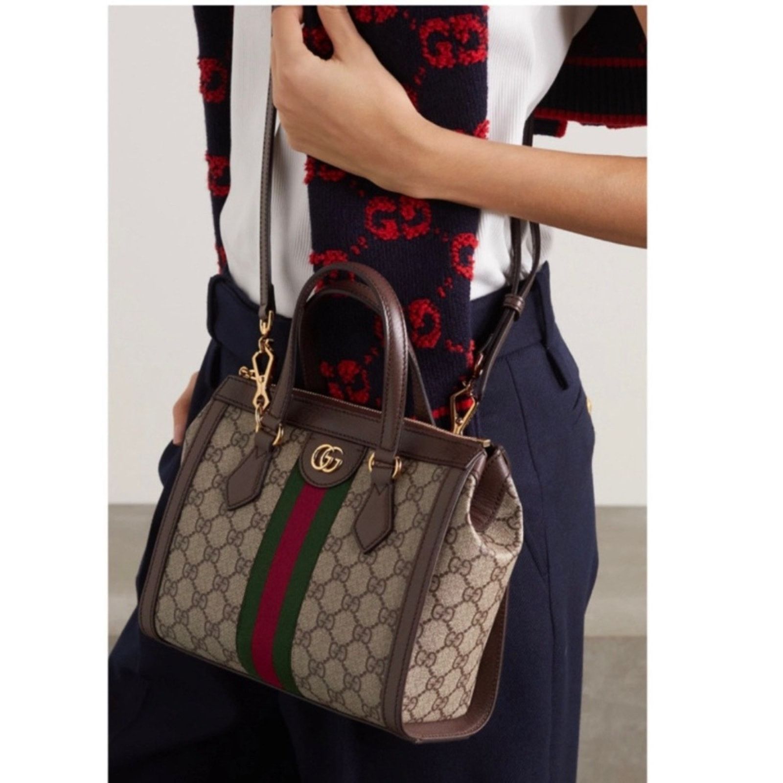 Gucci GUCCI Ophidia small top handle shoulder bag Size ONE SIZE - 2 Thumbnail