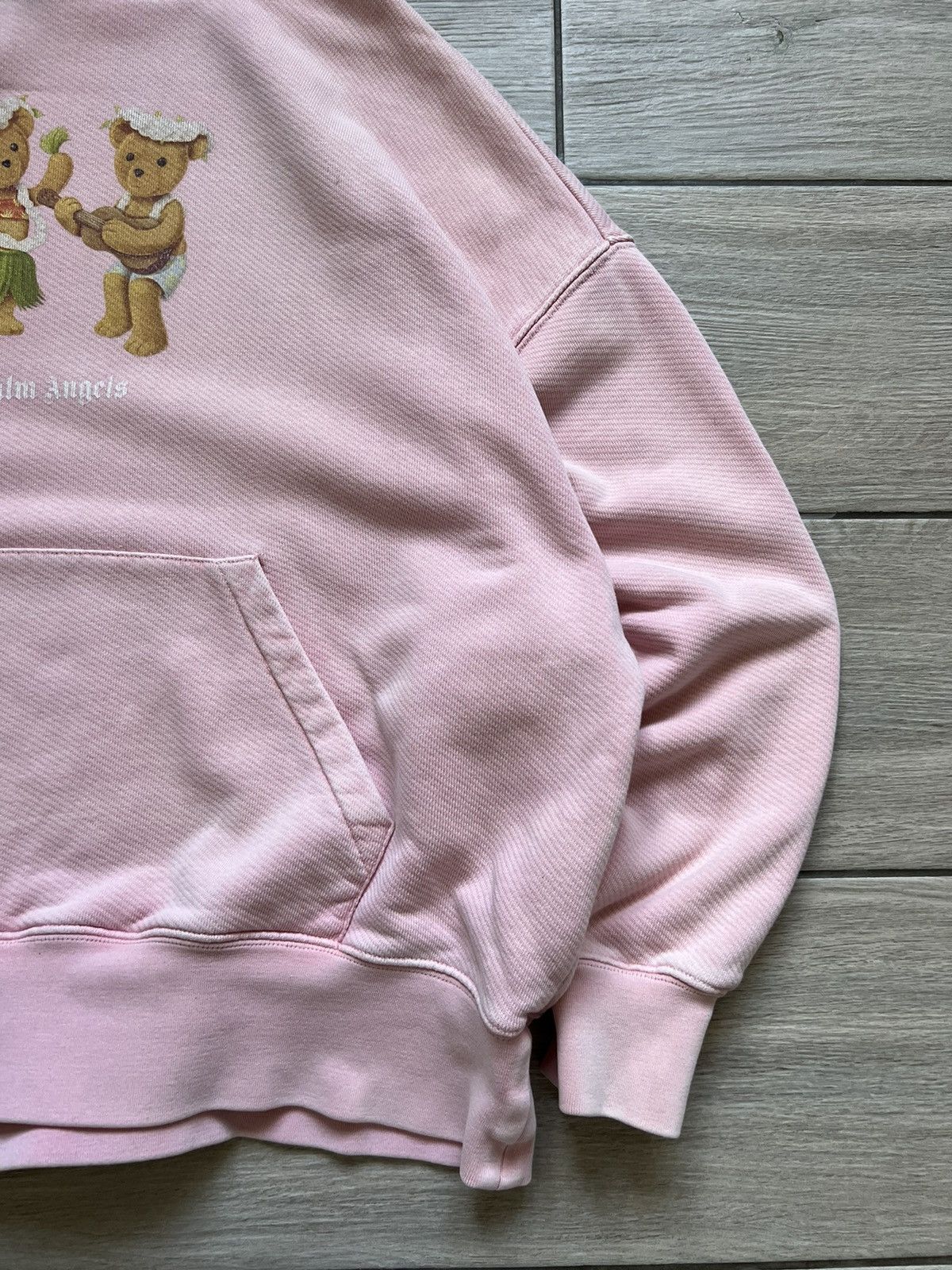 Palm Angels Palm Angels Pink Dancing Bears Logo Oversized Hoodie S Size Size US S / EU 44-46 / 1 - 7 Thumbnail