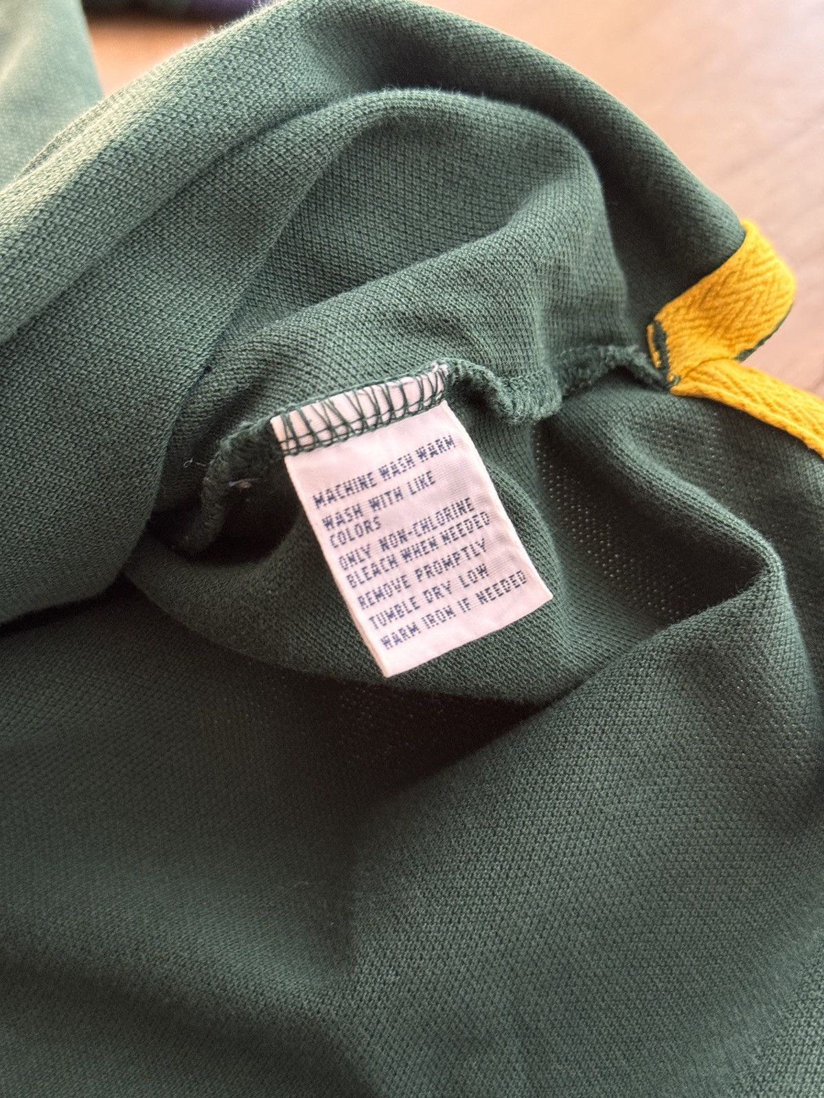 Lauren Ralph Lauren × Polo Ralph Lauren × Vintage Vintage Polo Ralph Lauren Royal Green Big Logo Polo Shirt Size US M / EU 48-50 / 2 - 9 Thumbnail