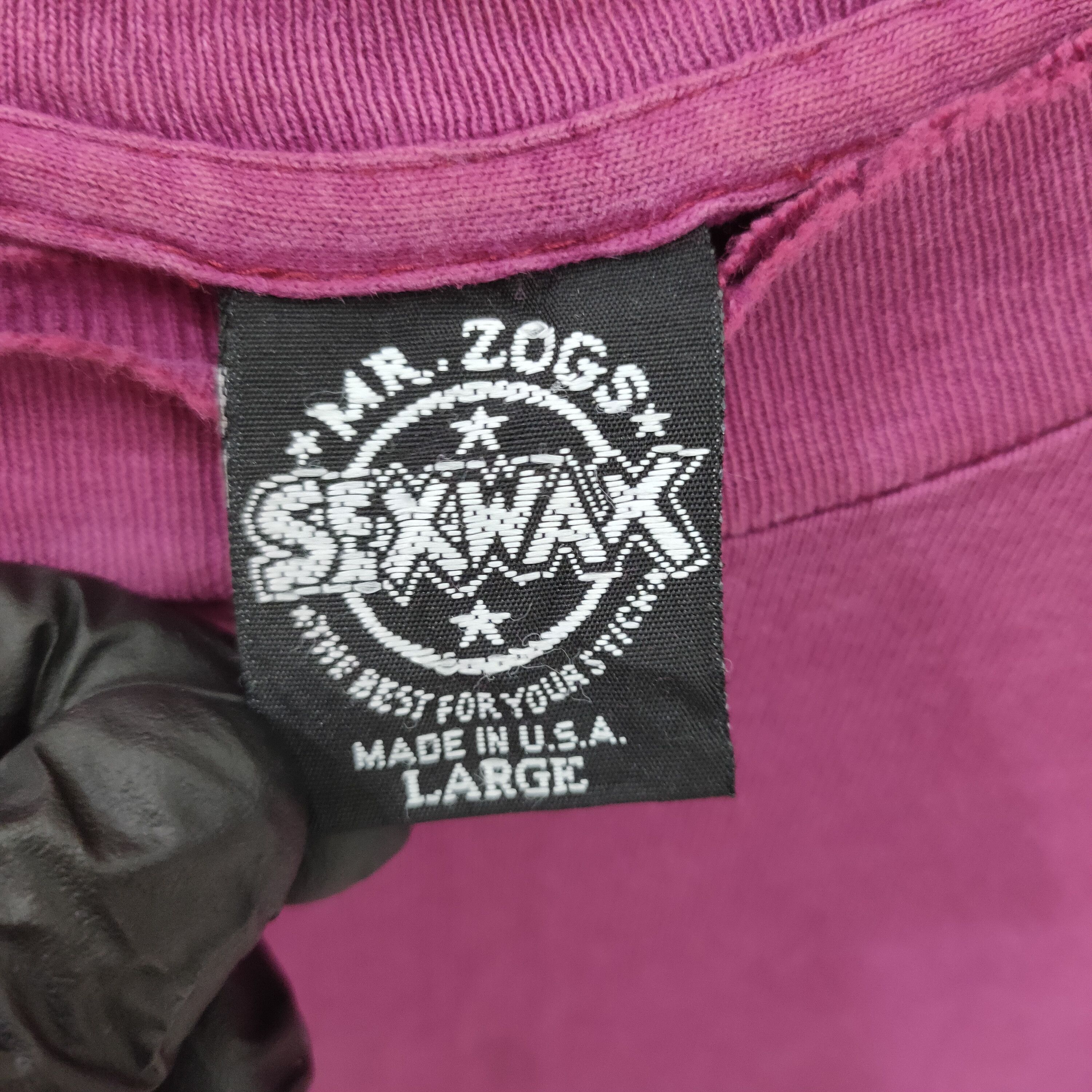 Sex Skateboards Distressed Mr. Zogs Sex Wax Single Stitch Purple Surf Skate Size US L / EU 52-54 / 3 - 10 Thumbnail