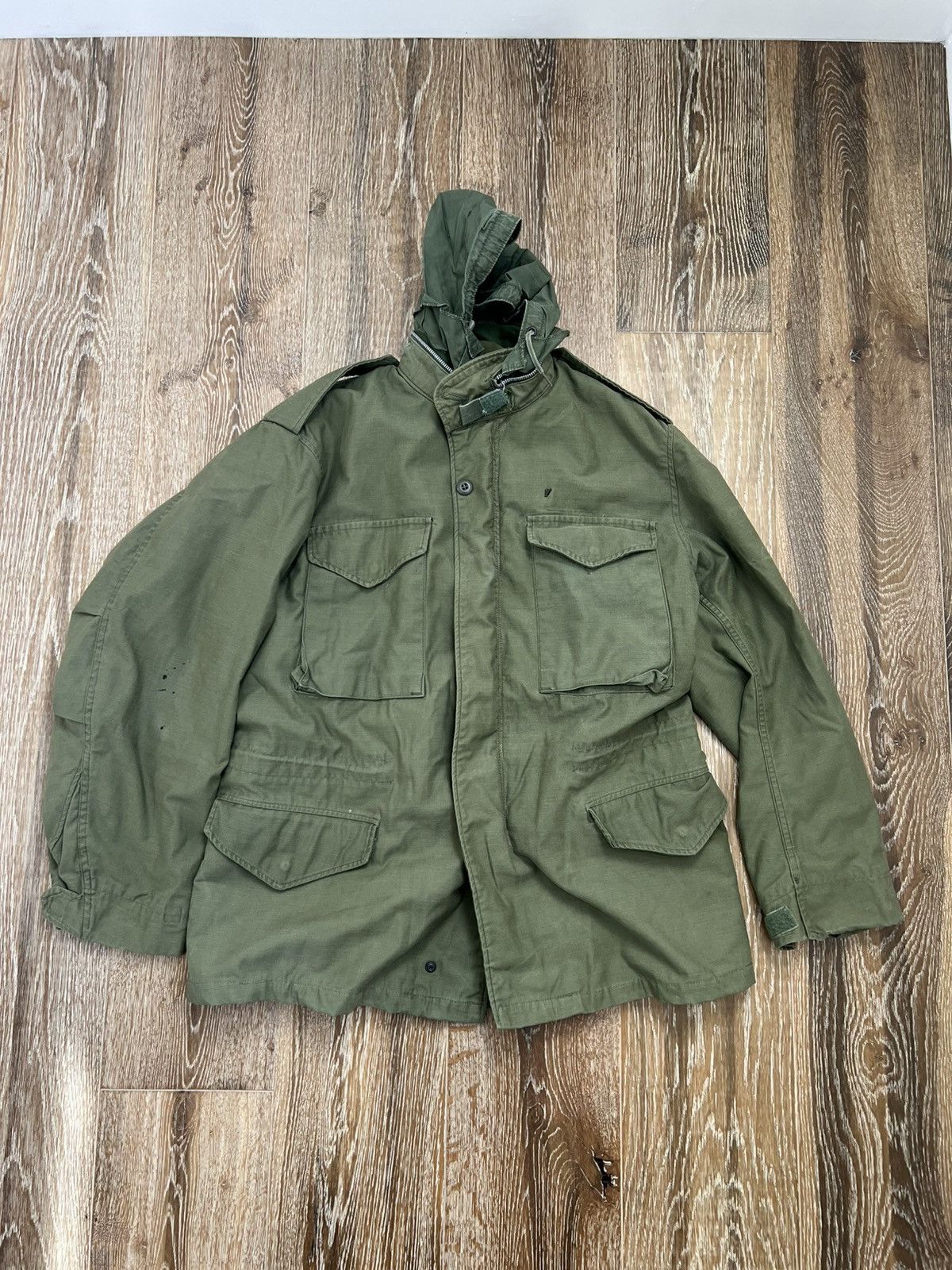 Vintage Vintage Military m-65 Surplus field jacket Size US M / EU 48-50 / 2 - 1 Thumbnail