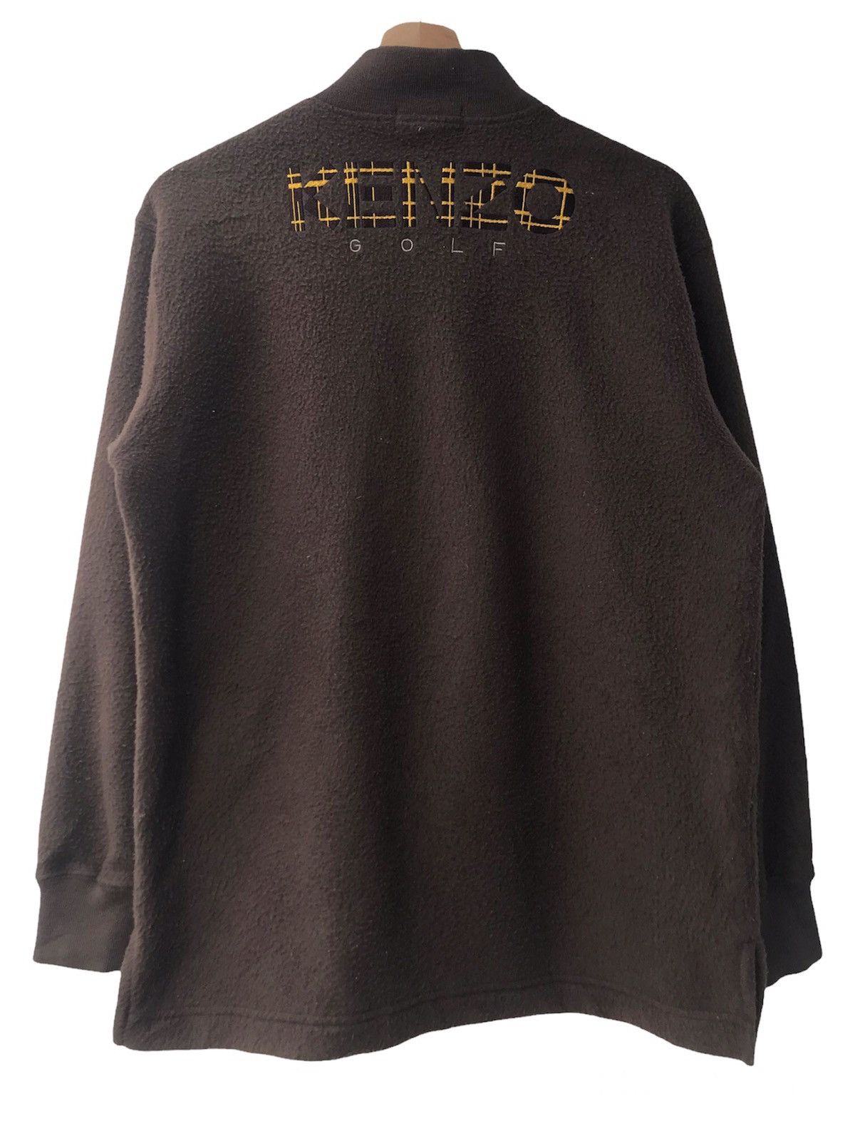Kenzo Kenzo Golf Quarter Zip Fleece Pullover Size US S / EU 44-46 / 1 - 1 Thumbnail