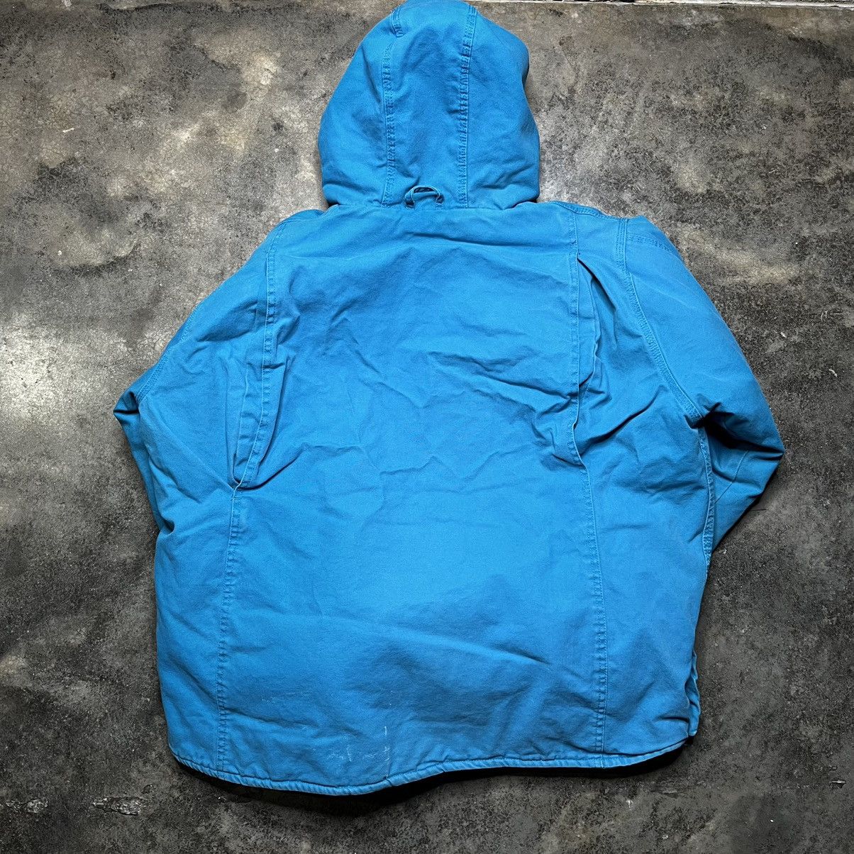 Vintage vintage turquoise carhartt style zip up jacket Size US XL / EU 56 / 4 - 5 Thumbnail