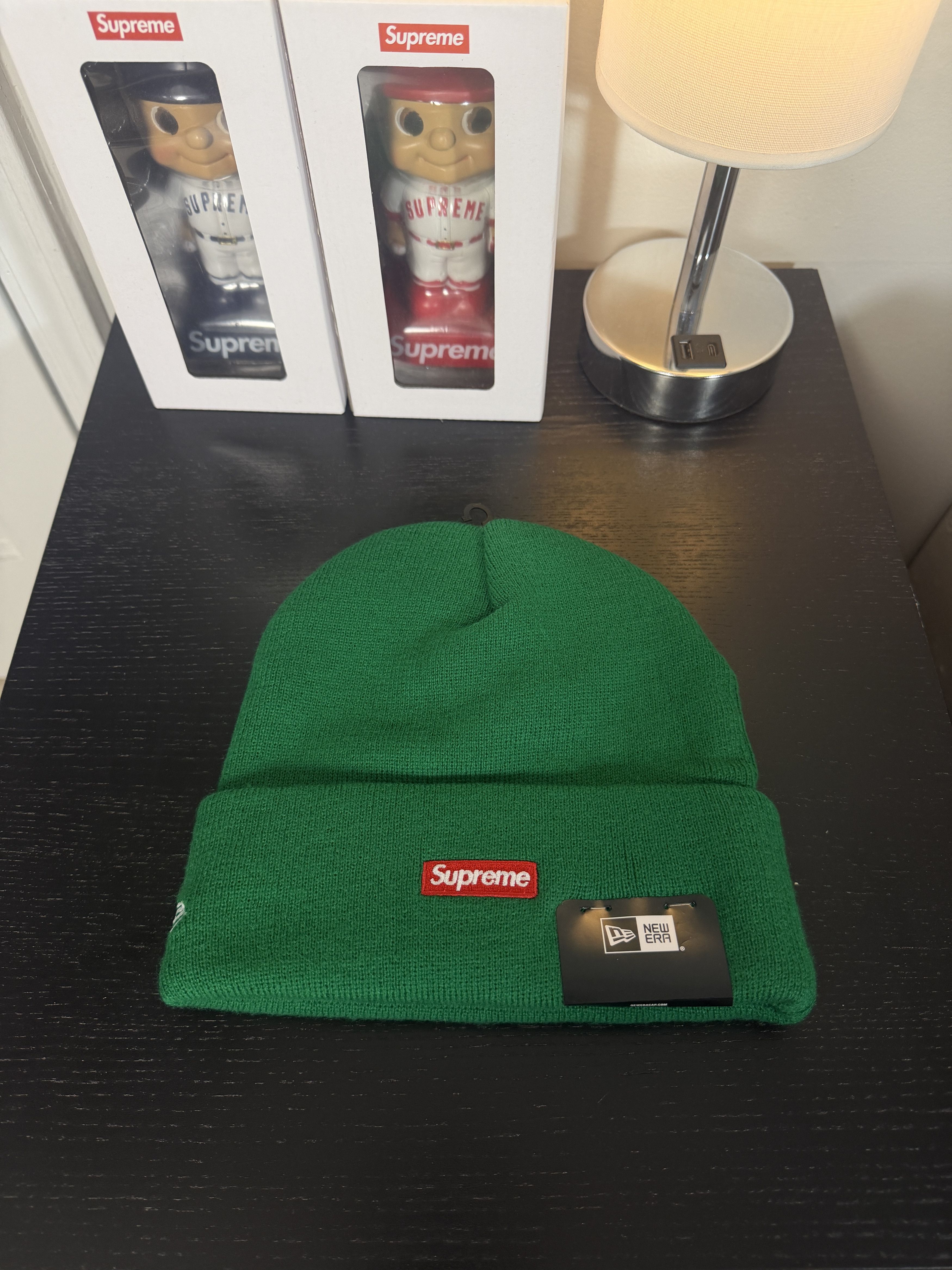 Supreme NEW ERA OLD ENGLISH BEANIE Size ONE SIZE - 2 Thumbnail