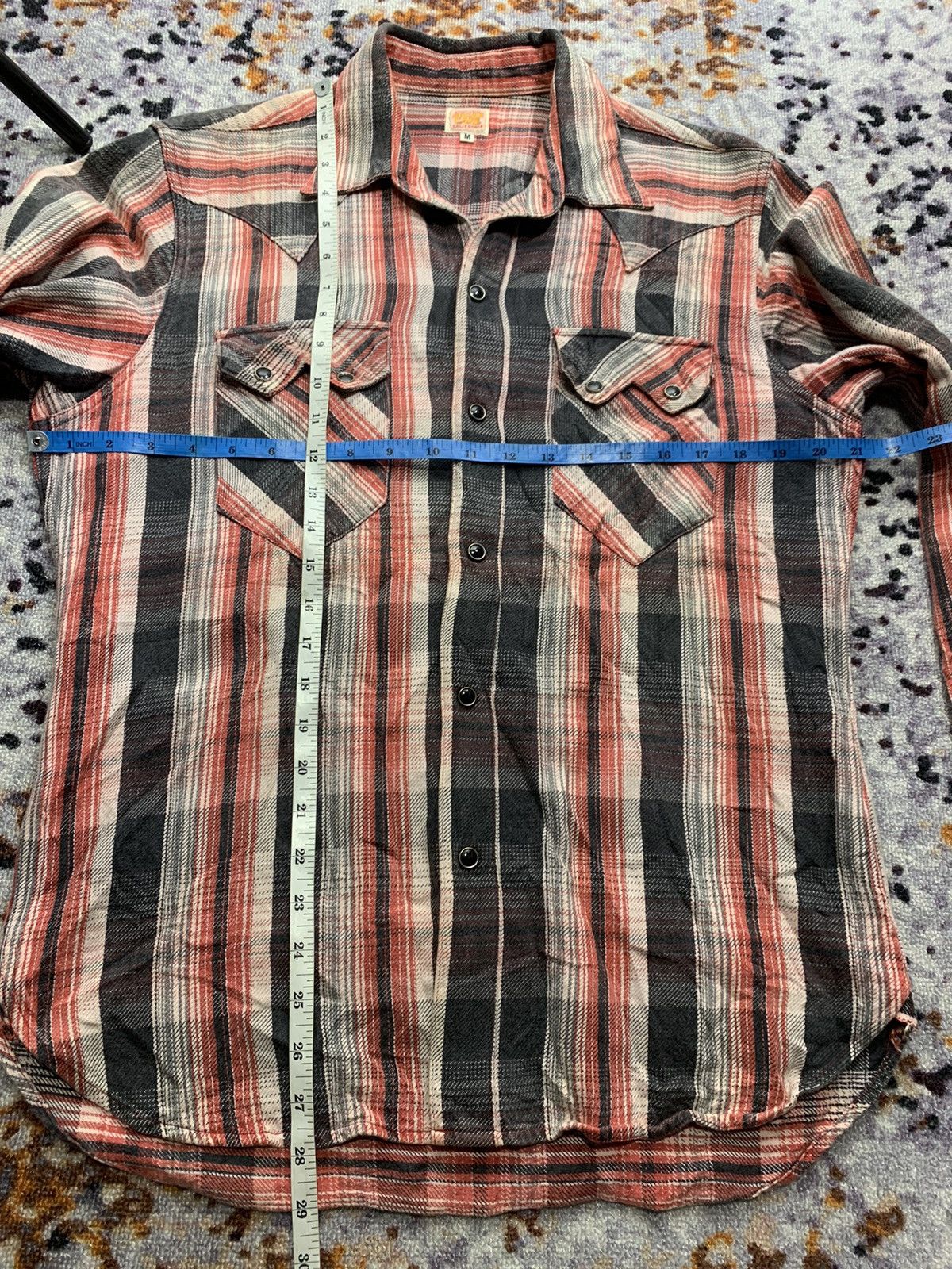 Sugar Cane Vintage Sugar Cane Fannel Double Pocket Size US L / EU 52-54 / 3 - 6 Thumbnail