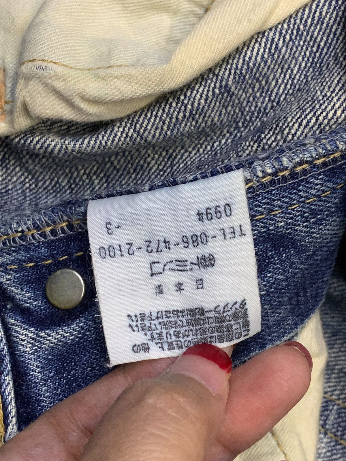 Japanese Brand SALES🔥Vintage Japanese Brand Faded Wash Distressed Jeans Size US 30 / EU 46 - 10 Thumbnail