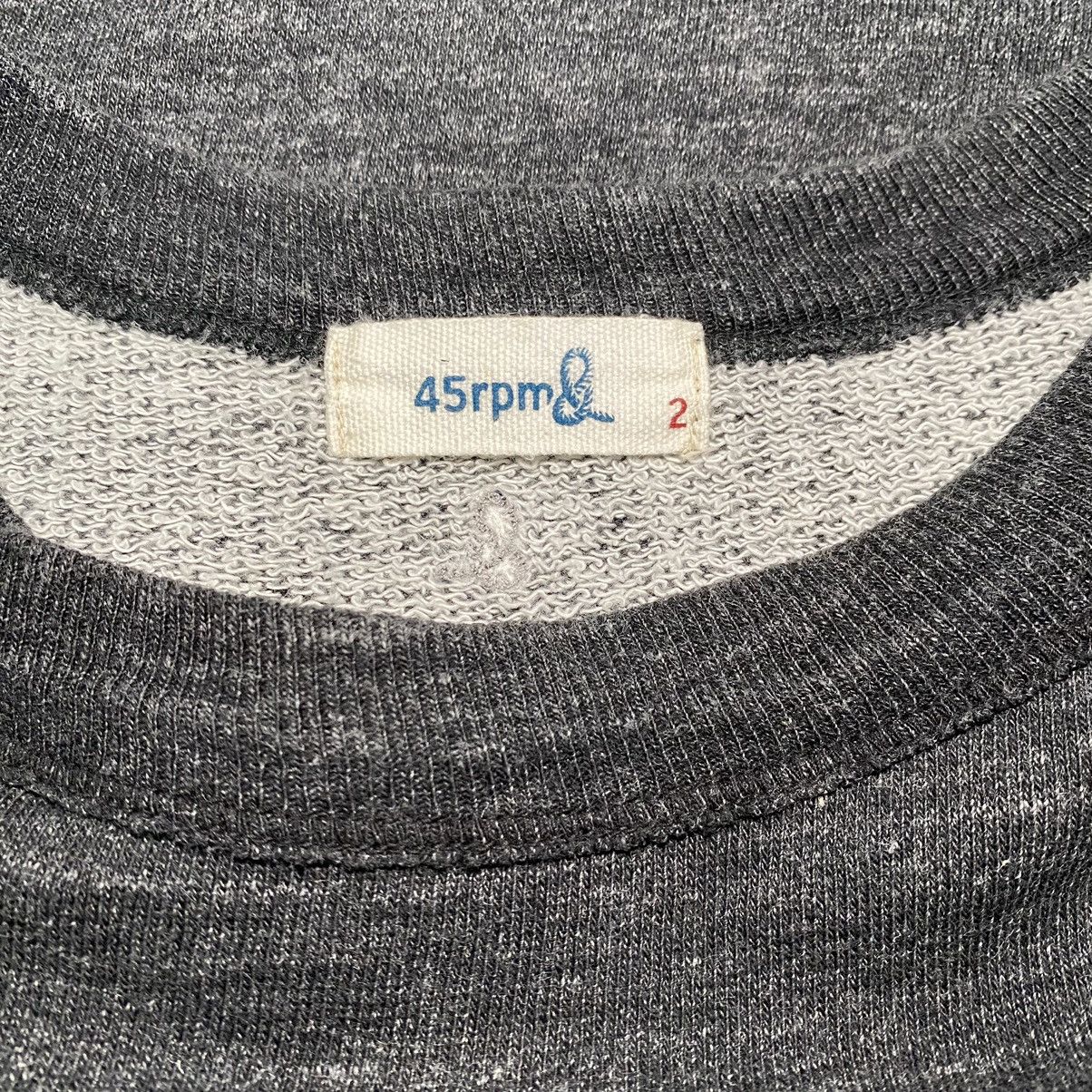 45rpm × Japanese Brand × Vintage Vintage 45rpm Jumper Black Indigo Colour Size US M / EU 48-50 / 2 - 4 Thumbnail