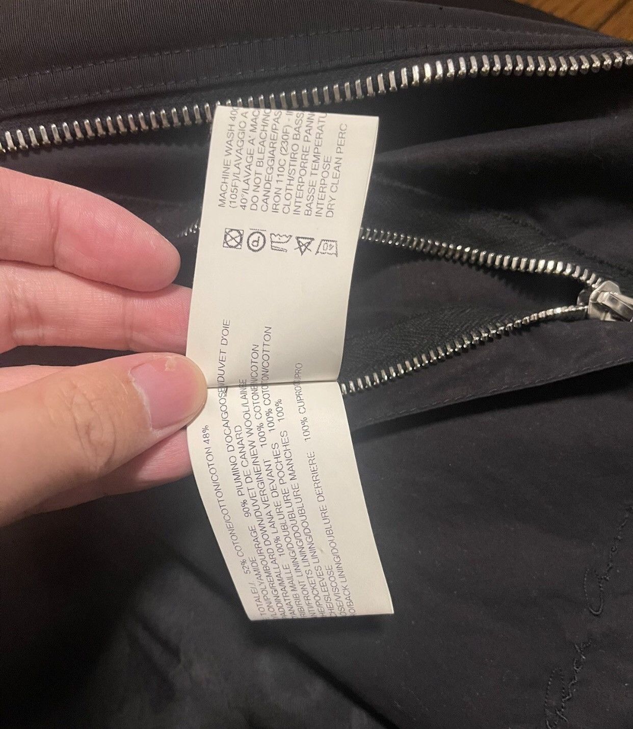 Rick Owens Rick Owens out of print mainline down flight jacket Size US S / EU 44-46 / 1 - 3 Thumbnail