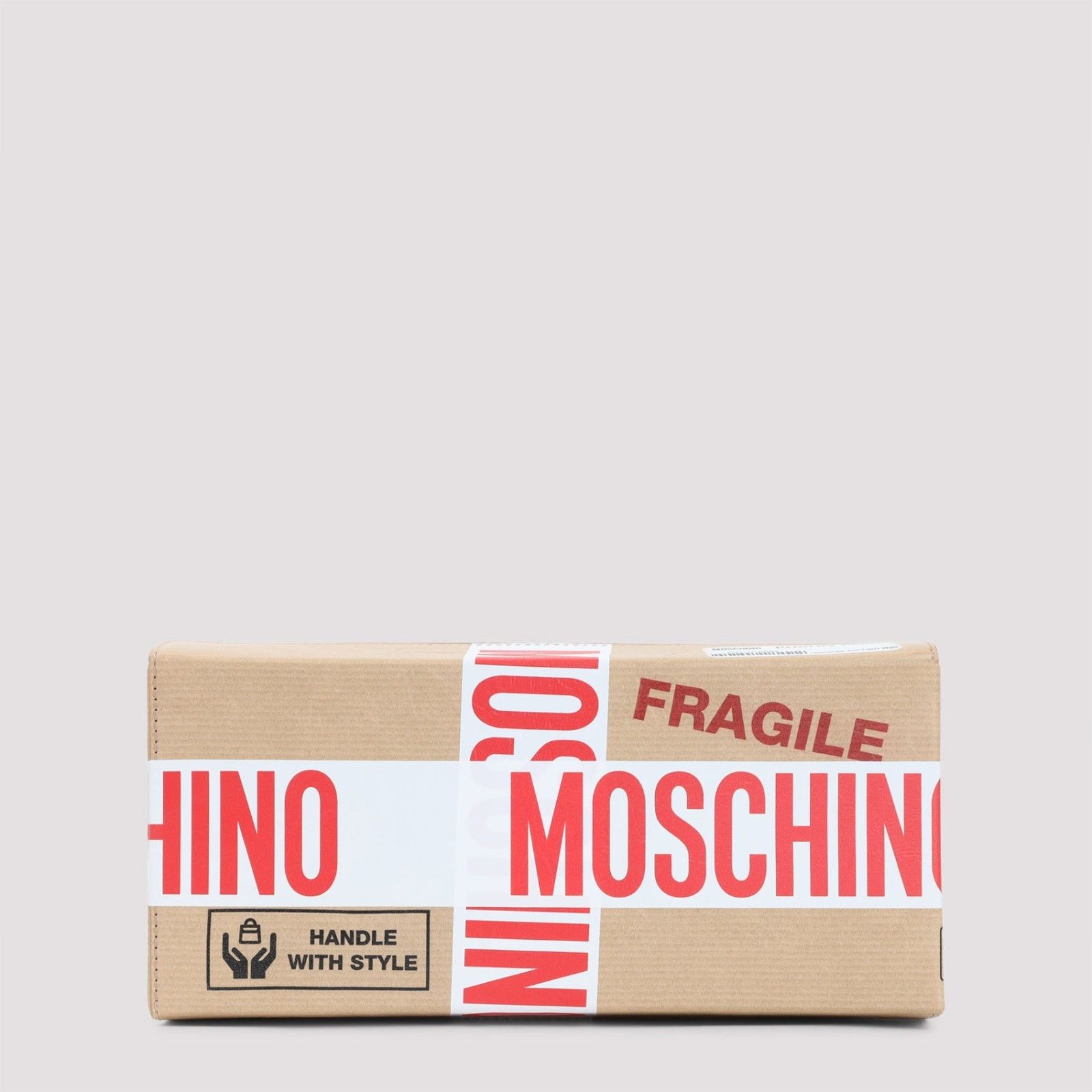 Moschino MOSCHINO Beige Box Bag New & Authentic Size ONE SIZE - 1 Thumbnail