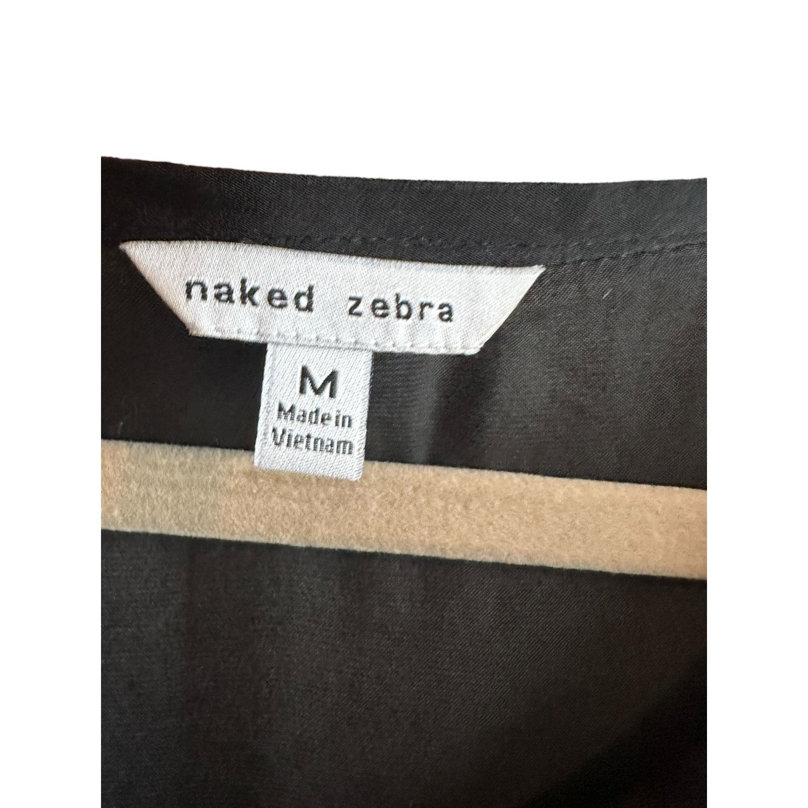 Other Naked Zebra Sleeveless Black Tank Drawstring Shorts Set - M Size 30" / US 8 / IT 44 - 6 Thumbnail