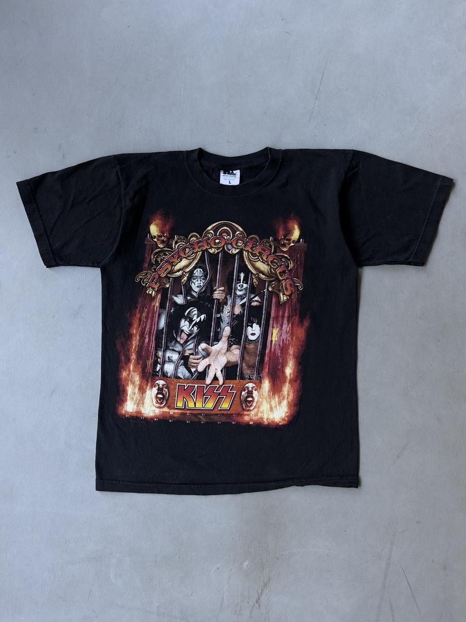 Vintage Vintage KISS Psycho Circus Worldwide Tour T Shirt Band Tee Size US L / EU 52-54 / 3 - 1 Thumbnail