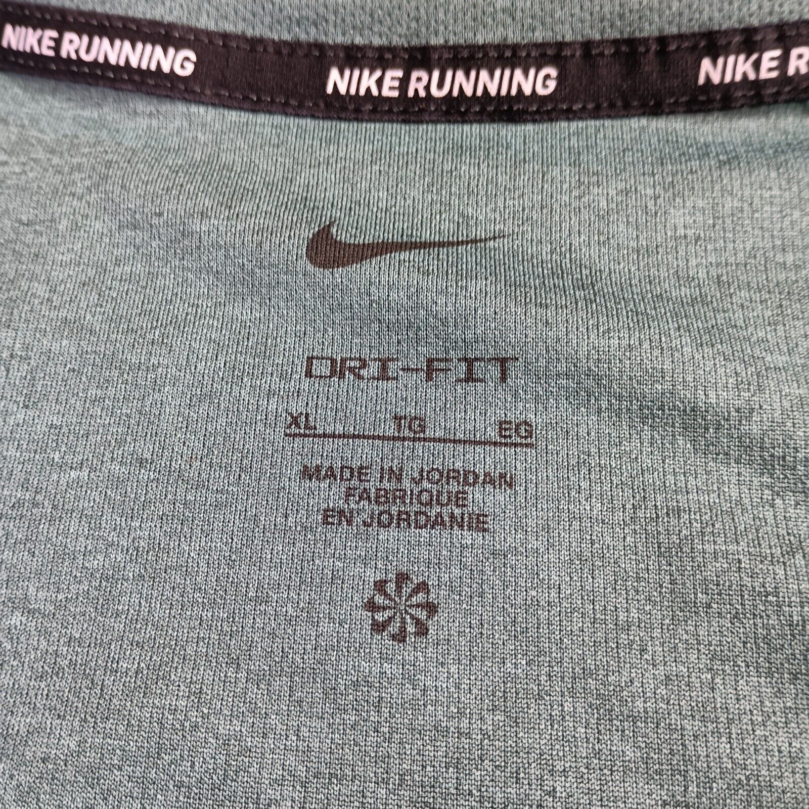 Nike Nike Men's Dri-FIT Miler Tank Top Running Green Size XL Size US XL / EU 56 / 4 - 3 Thumbnail