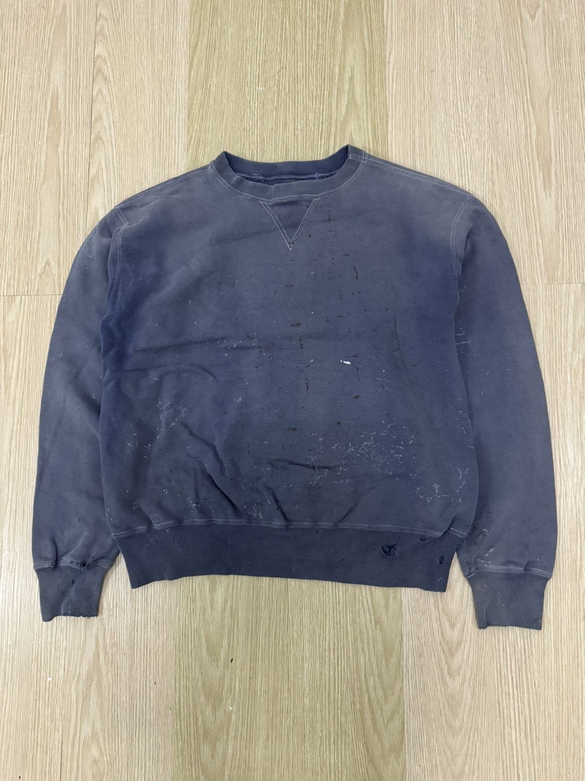 image of Heritage Stone Union Made Paint Splitter Sweatshirt in Grey, Men's (Size Large)