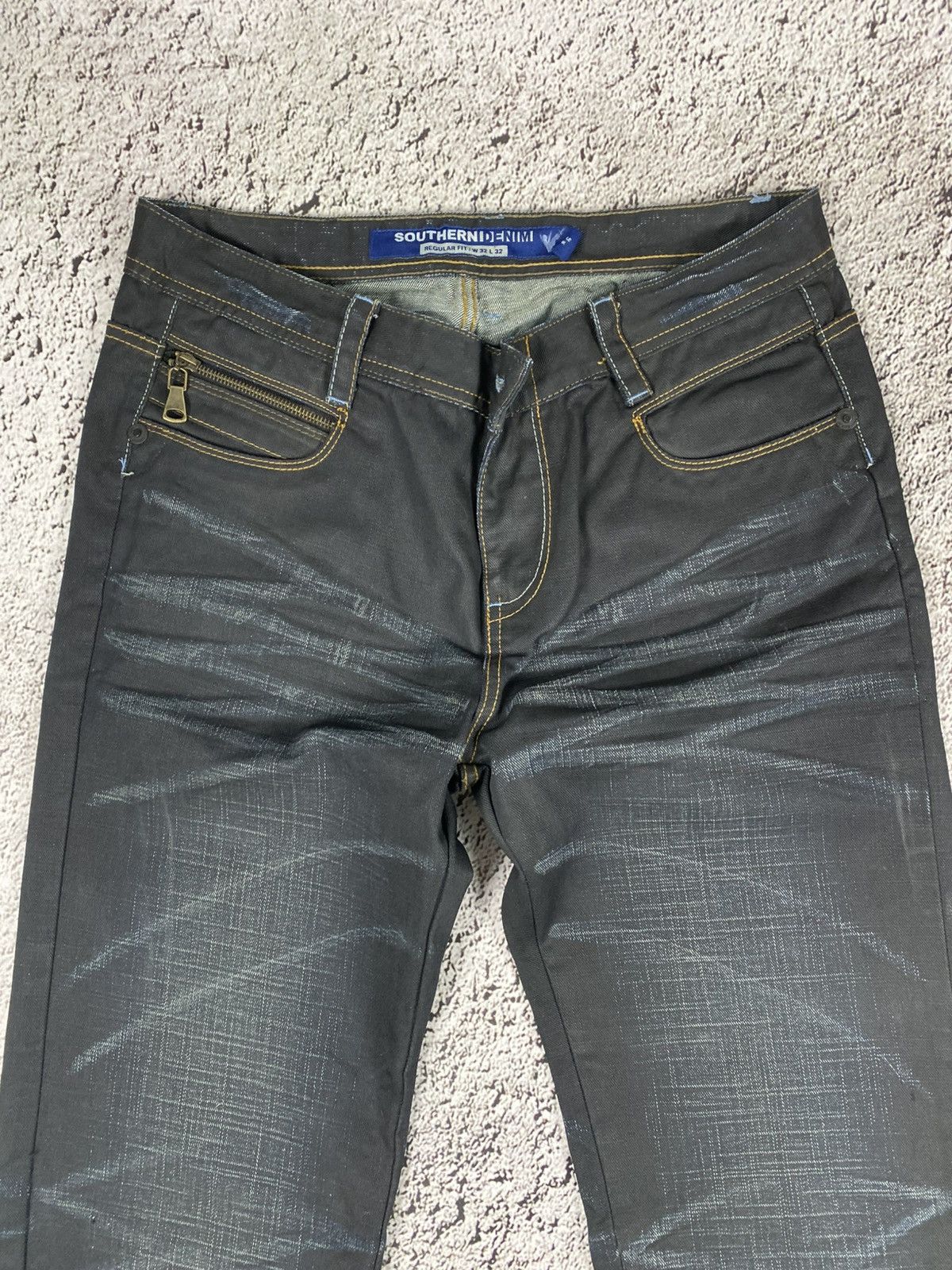 Vintage Vintage Y2K 00s style straight faded jeans streetwear 32 Size US 32 / EU 48 - 2 Thumbnail