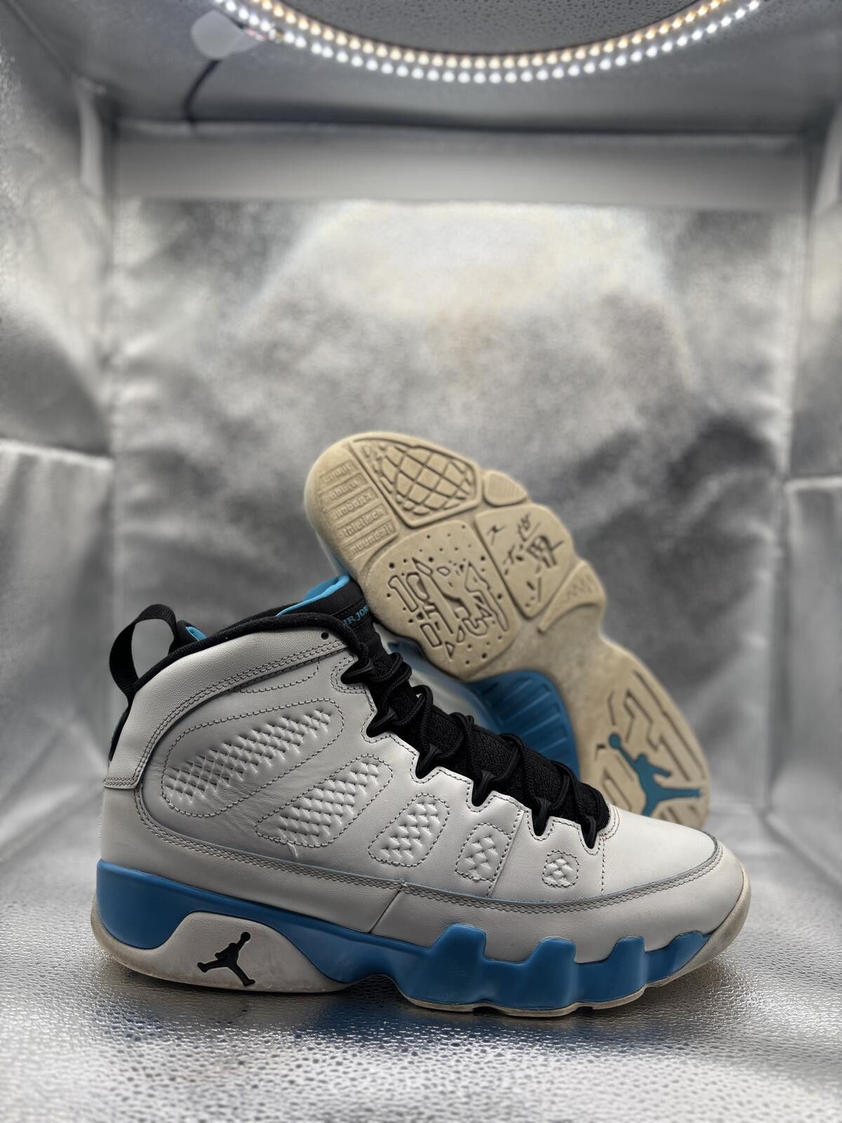 Jordan Brand Air Jordan 9 powder blue 2024 Size US 11 / EU 44 - 1 Thumbnail