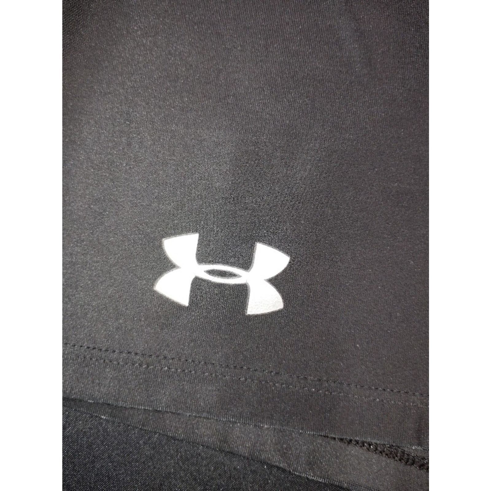 Under Armour Under Armour Women’s Black Shorts with Pink Waistband & Logo Size 26" / US 2 / IT 38 - 3 Thumbnail