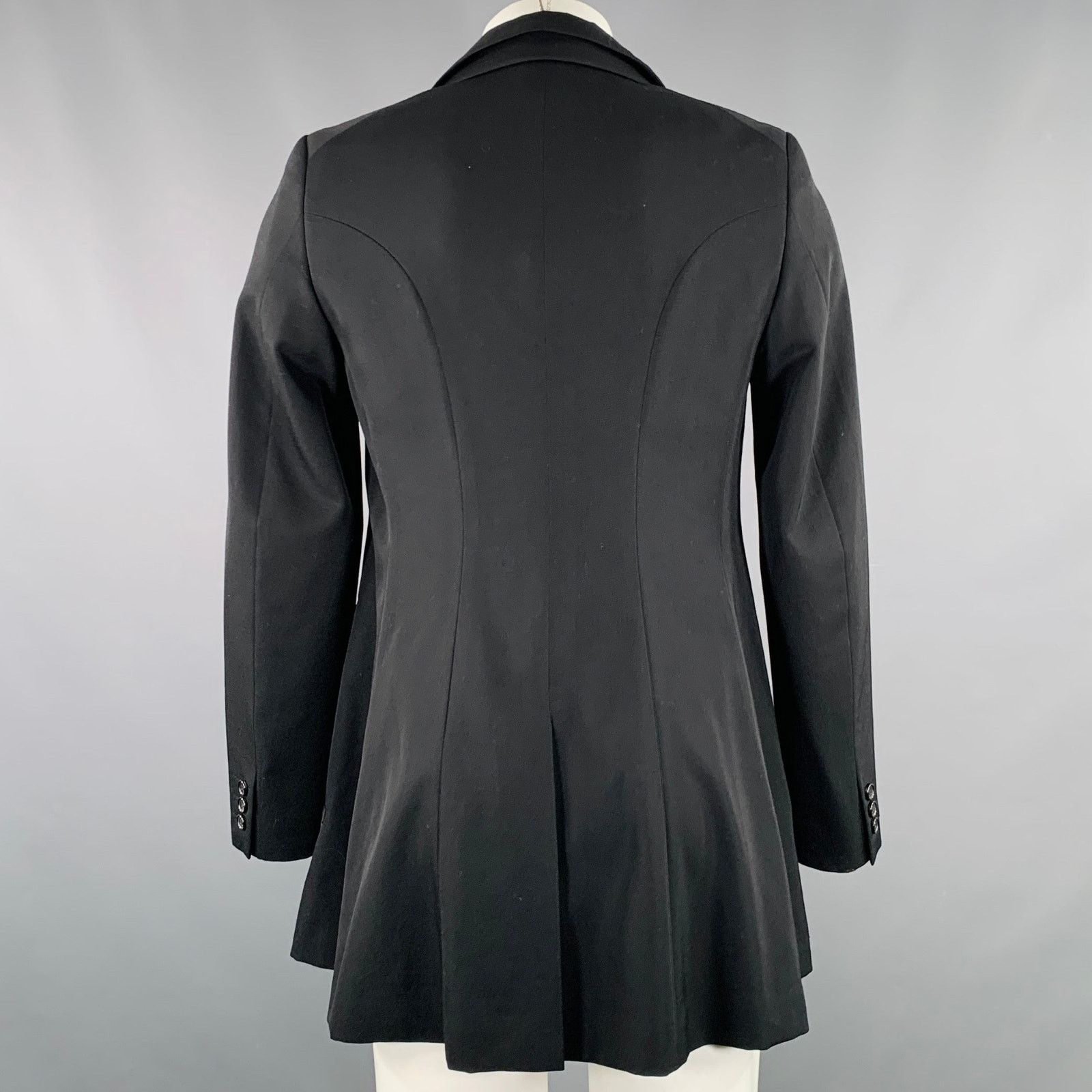 Comme des Garcons Homme Plus PLUS 2022 Size S Black Wool Notch Lapel Jacket Size US S / EU 44-46 / 1 - 5 Thumbnail