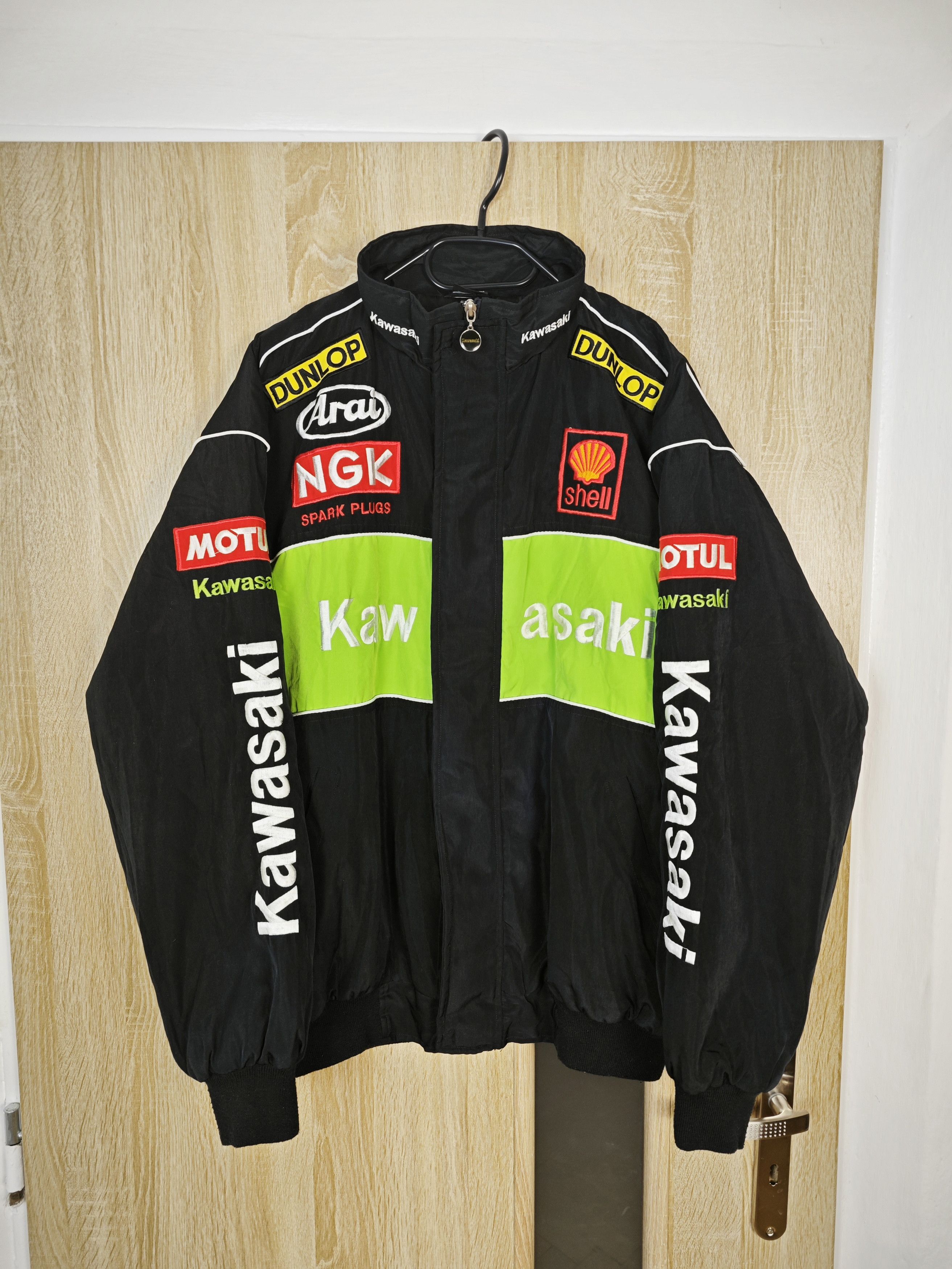 Vintage Kawasaki vintage racing jacket Size US XL / EU 56 / 4 - 1 Thumbnail