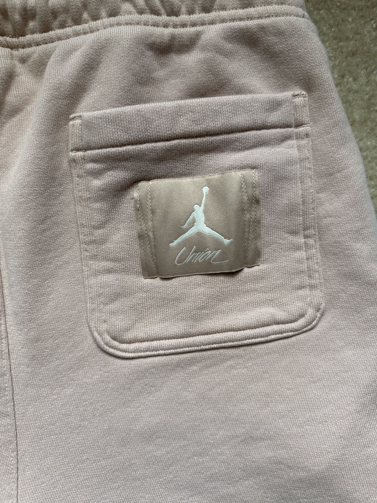 Jordan Brand × Nike × Union LA Jordan x Union LA Sweatpants - Rose Pink(L) Size US 38 / EU 54 - 1 Thumbnail