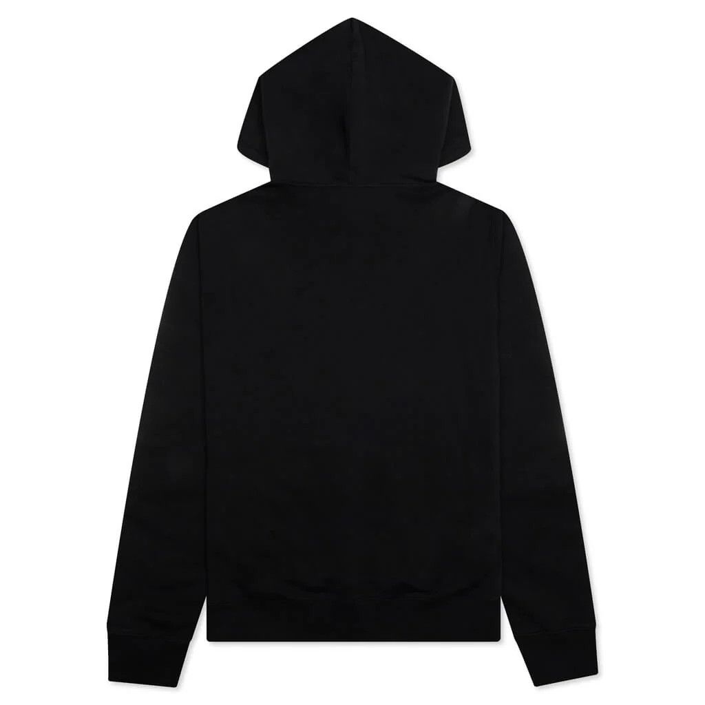 Lanvin o1w1db10924 Long Curb Fleece Eusebio Hoodie in Black Size US L / EU 52-54 / 3 - 2 Thumbnail