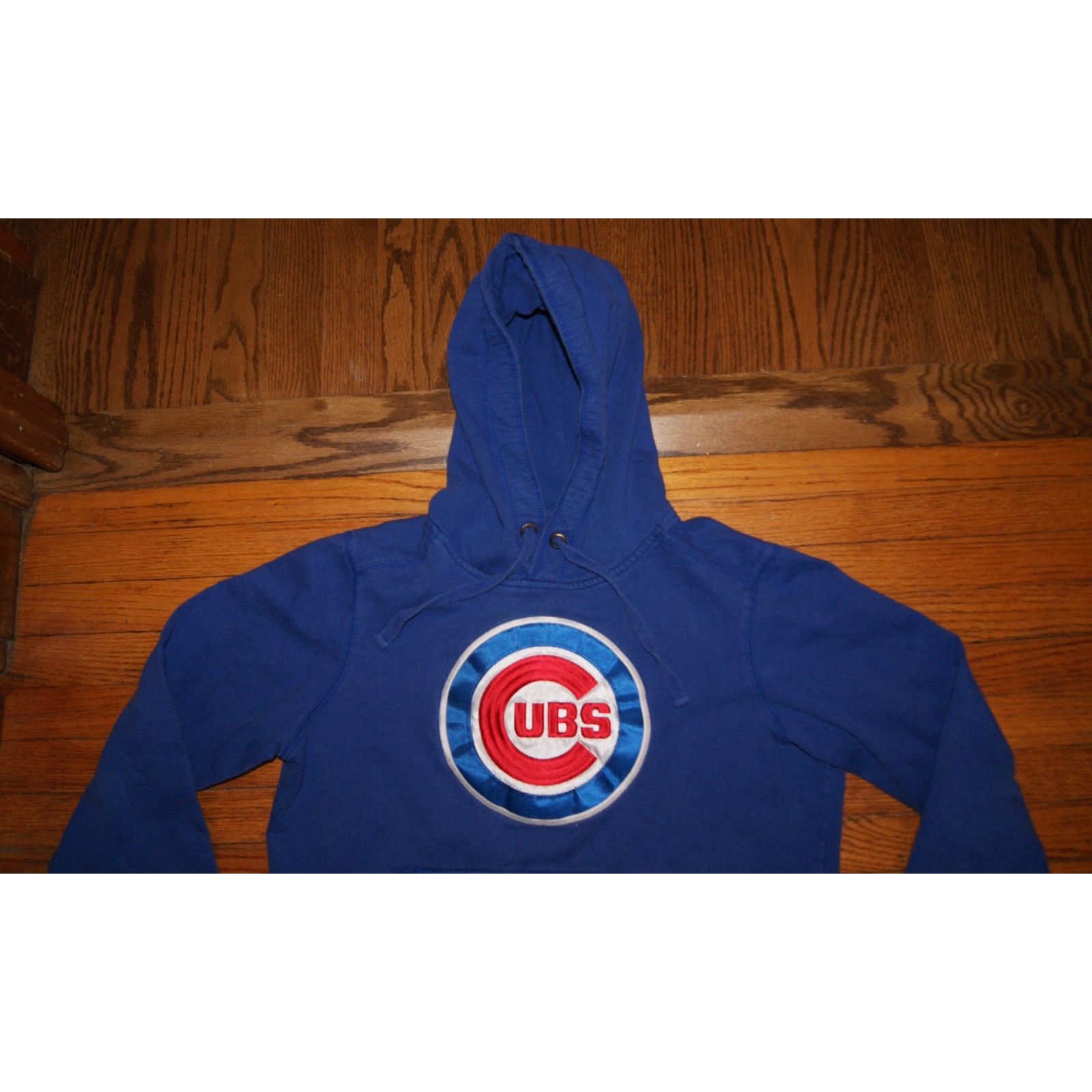 Antigua Chicago Cubs ANTIGUA Giant Center PATCH Hoodie Sweatshirt M Size US M / EU 48-50 / 2 - 1 Thumbnail