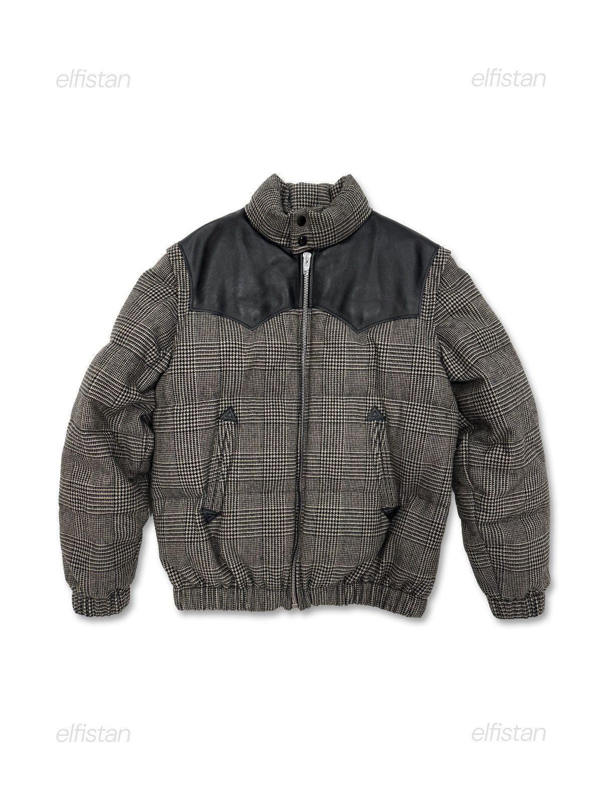 Celine Celine FW19 Prince of Wales Puffer Size US S / EU 44-46 / 1 - 1 Thumbnail