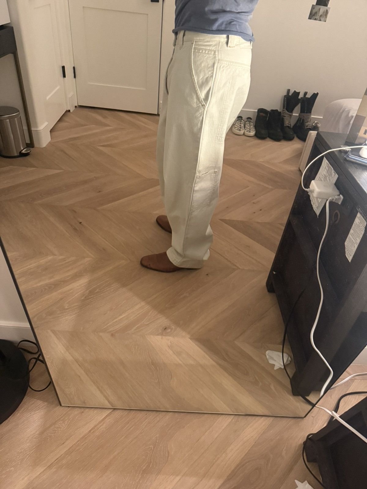Maison Margiela Maison Margiela White Jeans Size US 30 / EU 46 - 9 Thumbnail