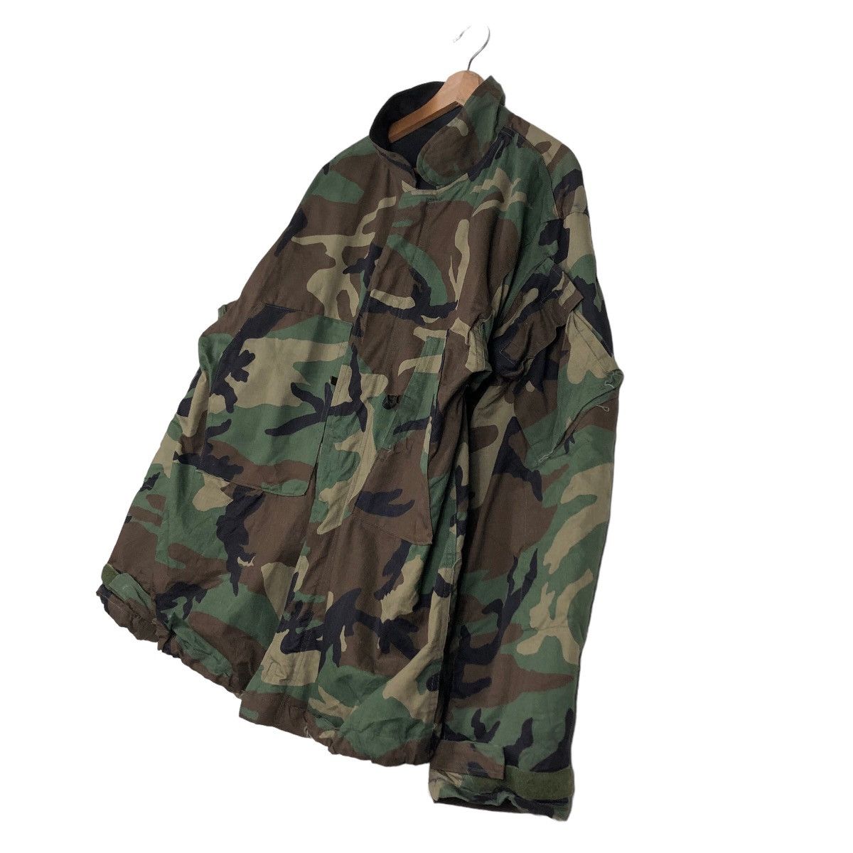 Vintage 🔥Vintage Chore Military Chemical Protective Jacket Camo Size US M / EU 48-50 / 2 - 2 Thumbnail