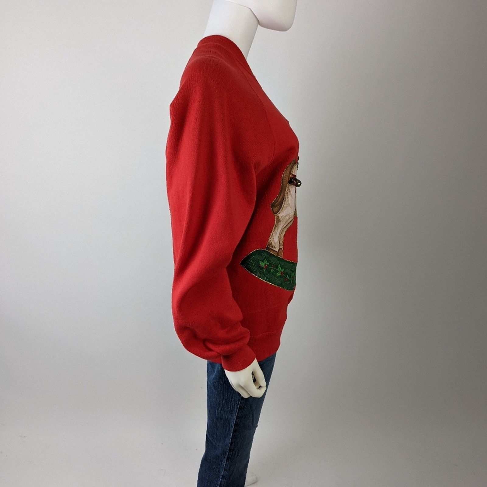Vintage Vintage Cottagecore Christmas Sweatshirt XL Size XL / US 12-14 / IT 48-50 - 3 Thumbnail
