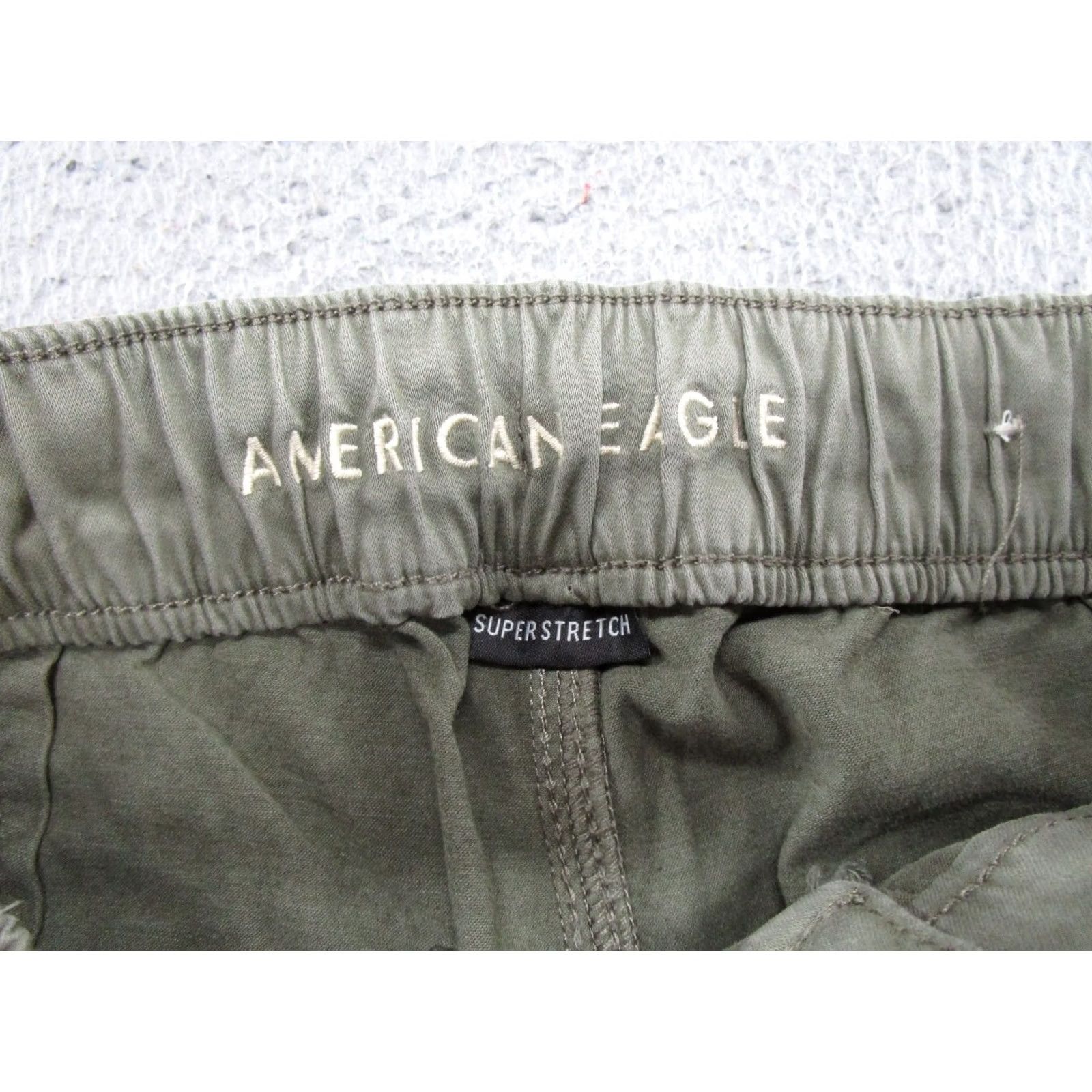 American Eagle Outfitters American Eagle Outfitters Jogger Pants Women's Green SZ 4 Elastic Waist Tencel Lyocell Blend Size 27" / US 4 / IT 40 - 3 Thumbnail