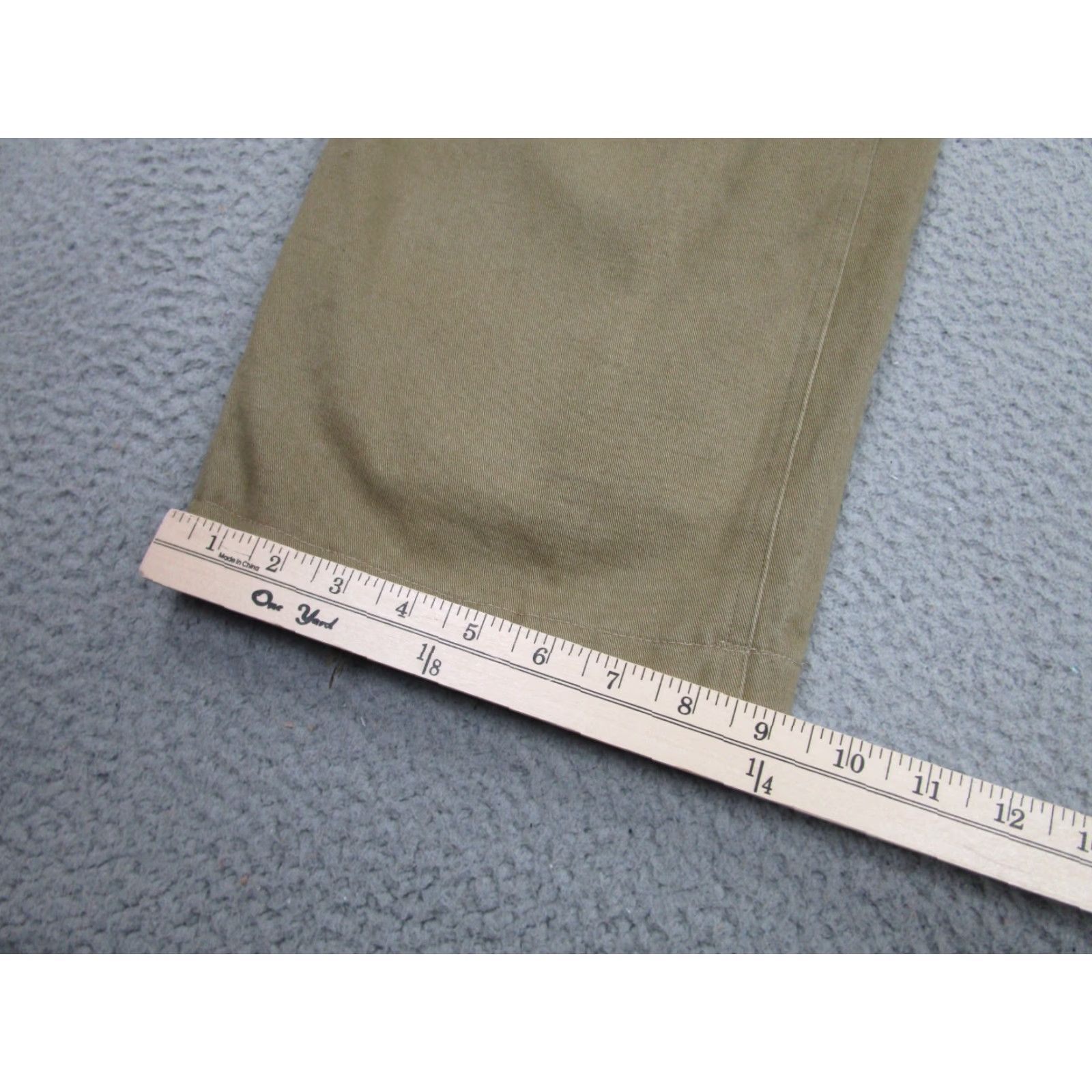 Vintage J. Peterman Pants Mens 40x32 Fits 38x32 Beige Chino Khaki Lined Warm Work Size US 40 / EU 56 - 3 Thumbnail