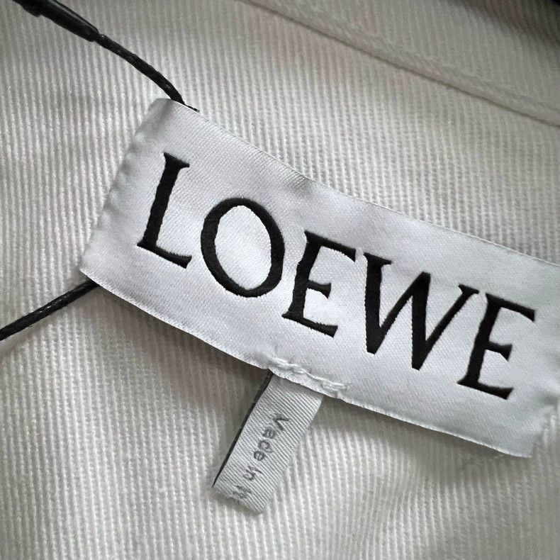 Loewe LOEWE Stitched embossed logo jeans shirt Size XS / US 0-2 / IT 36-38 - 5 Thumbnail