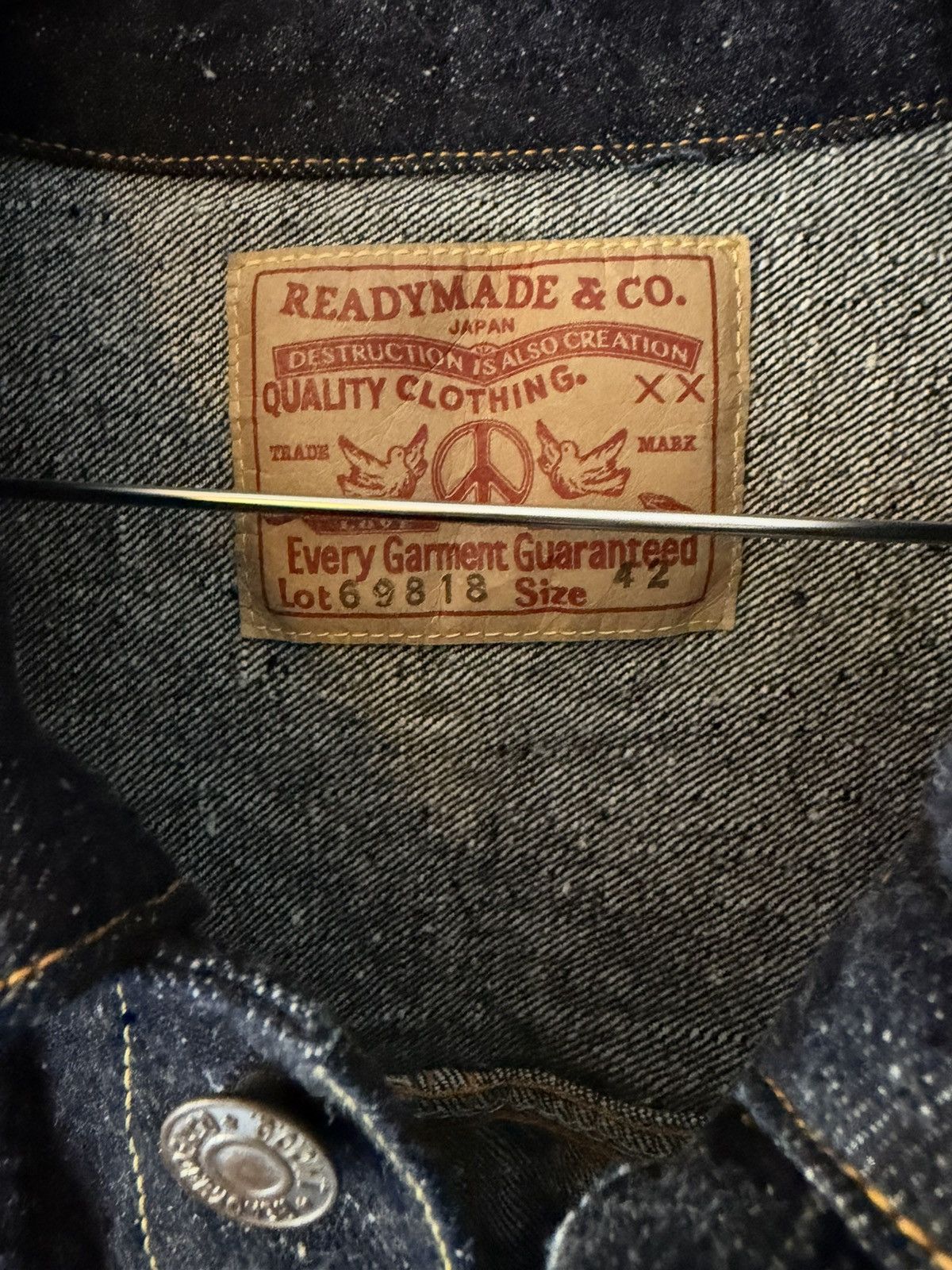 READYMADE readymade 1st type denim jacket Size US L / EU 52-54 / 3 - 2 Thumbnail