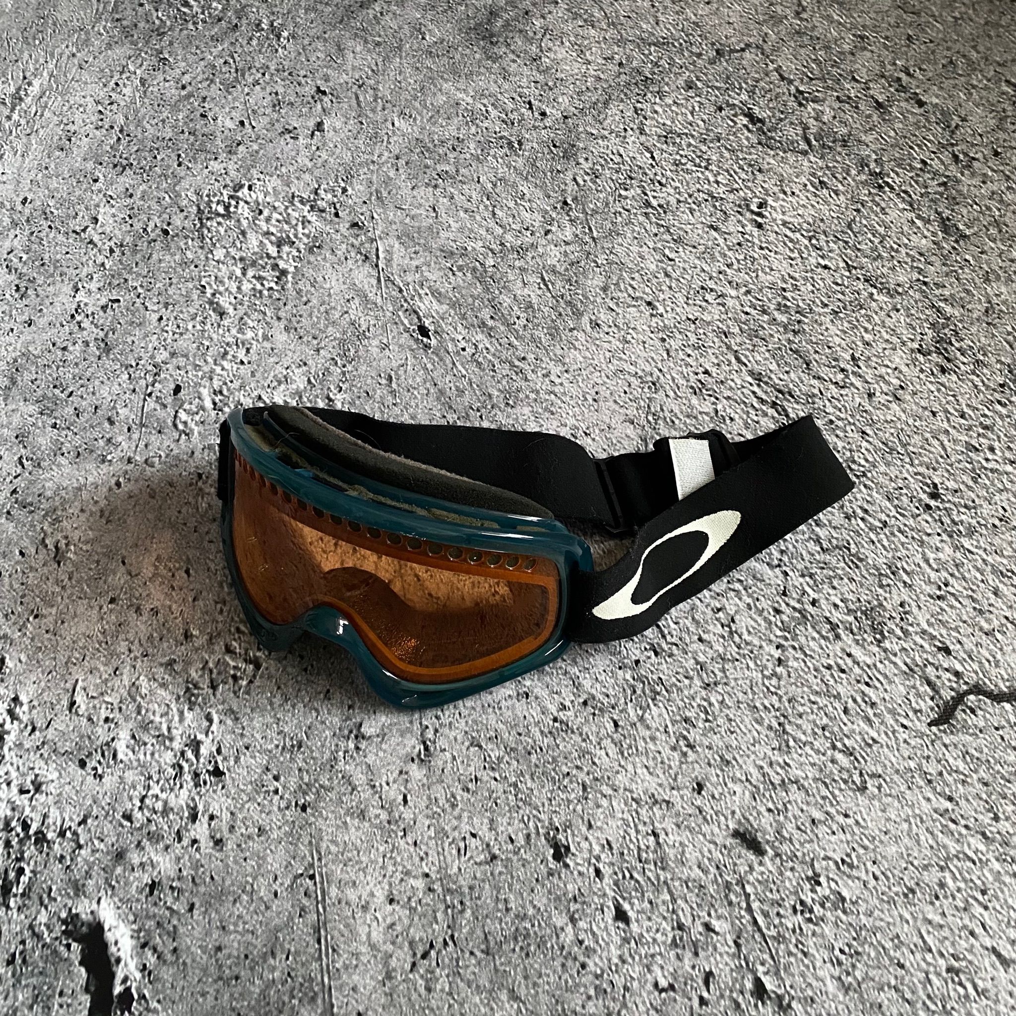 Pre-owned Oakley X Vintage Oakley Ski Mask Google Glasses In Orange