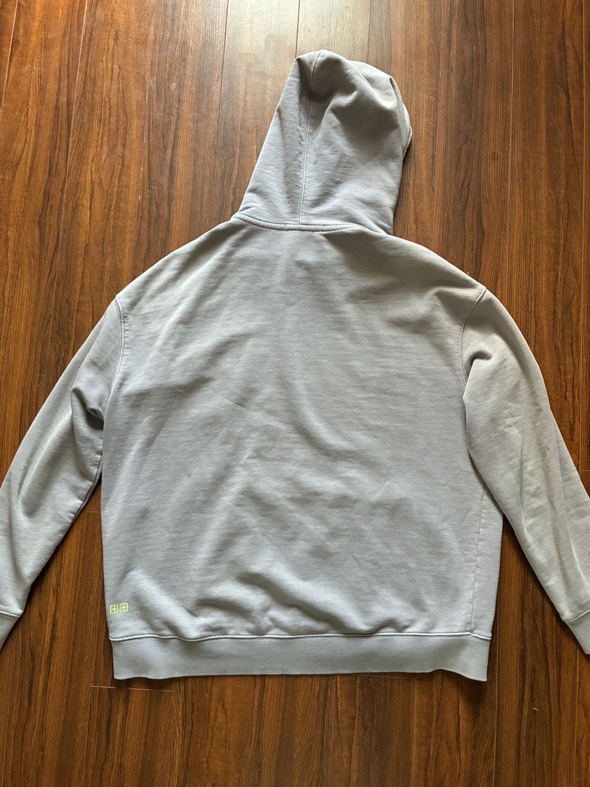 Ksubi Ksubi Butterfly Spiderweb Hoodie Grey Neon. Size Large Size US L / EU 52-54 / 3 - 3 Thumbnail