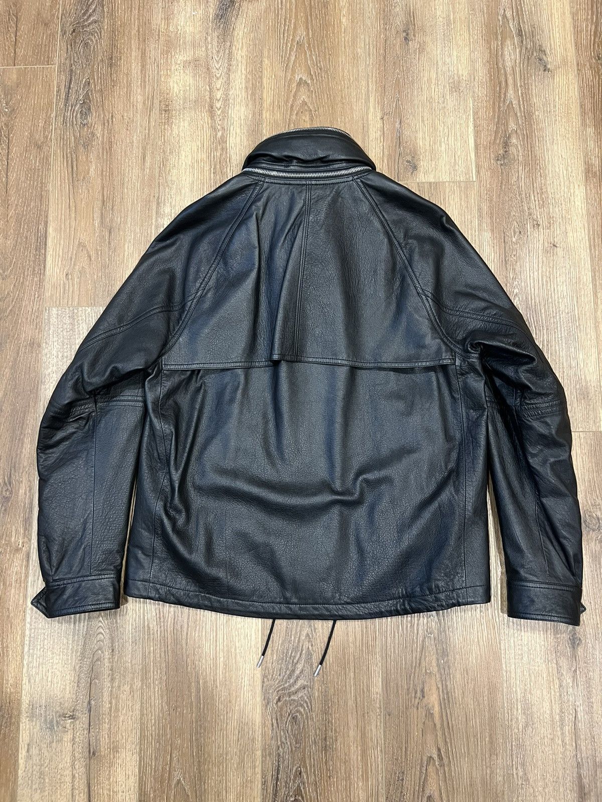 Saint Laurent Paris Lamb Skin Bomber Jacket Size US L / EU 52-54 / 3 - 9 Thumbnail