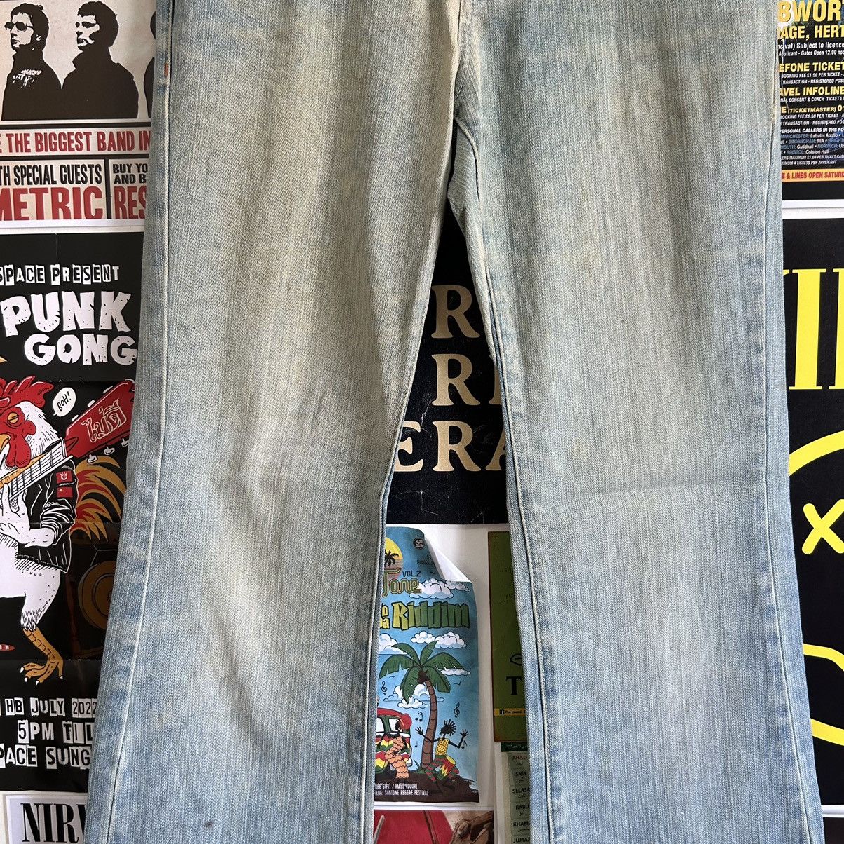Vintage Vintage Alpha Cubic Flare Jeans Size 28" / US 6 / IT 42 - 3 Thumbnail