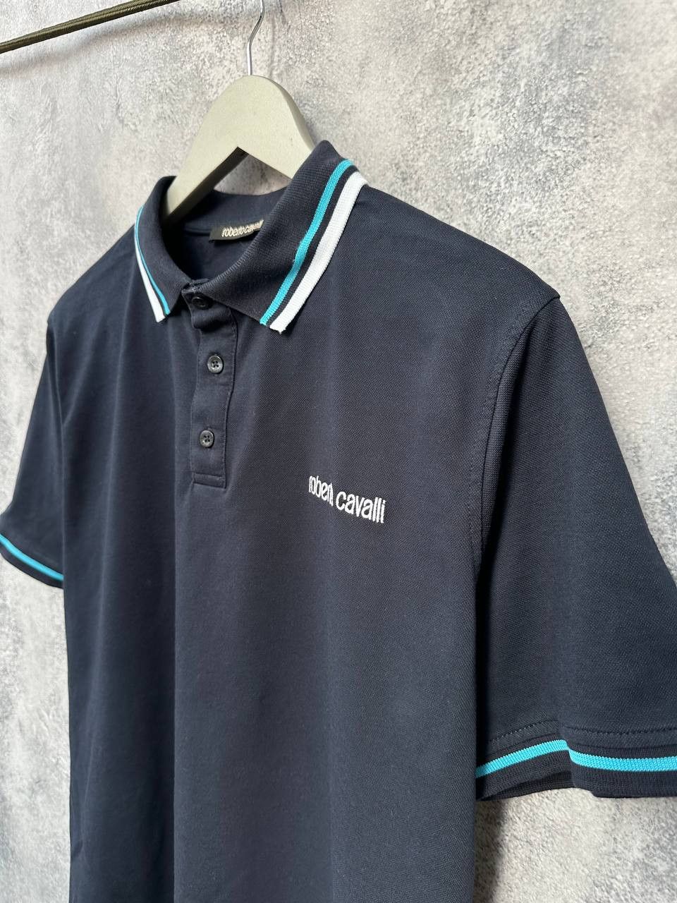 Roberto Cavalli Roberto Cavalli Polo T-Shirt Oxford Striped Collar Size US M / EU 48-50 / 2 - 6 Thumbnail
