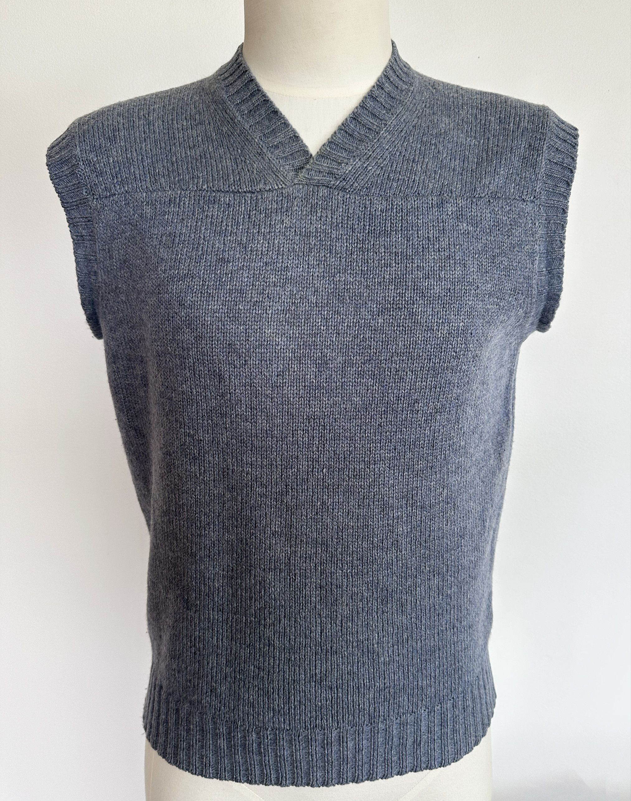 Maison Margiela Archive Sweater Vest 99/00 Size US M / EU 48-50 / 2 - 1 Thumbnail
